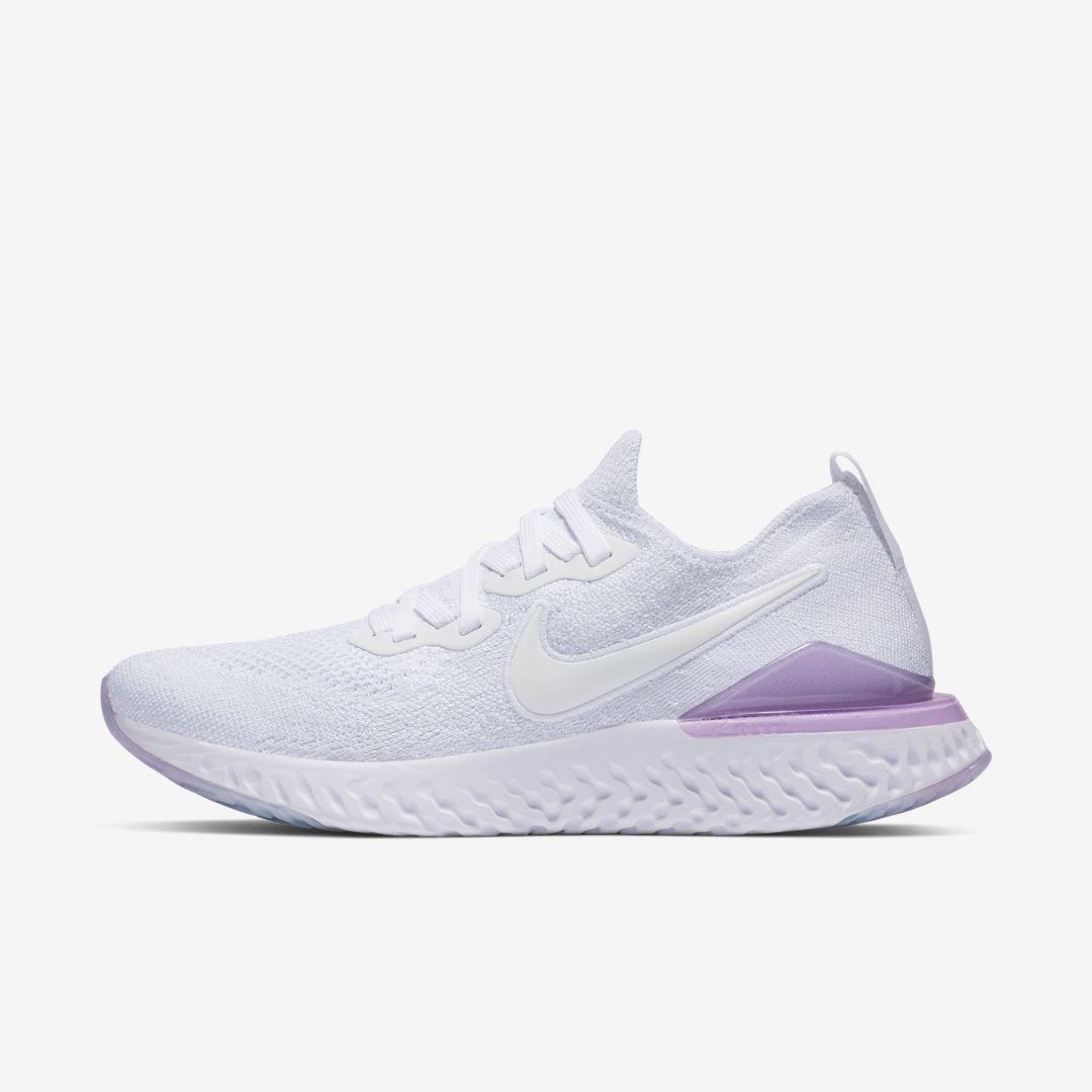 Nike Rubber Epic React Flyknit 2 Running Shoe (white) - Clearance Sale -  Save 53% | Lyst