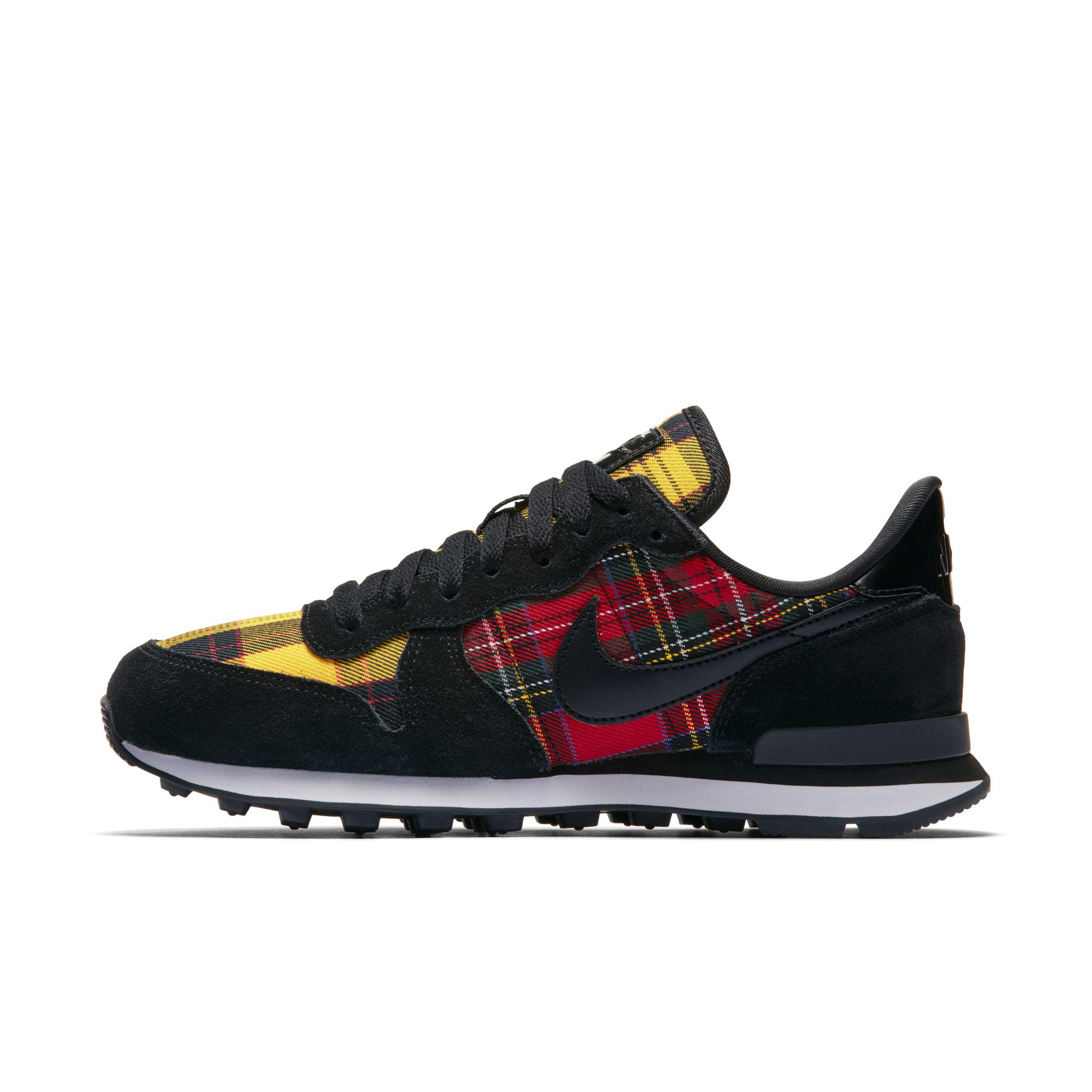 Nike Internationalist Tartan Shoe in Black | Lyst UK