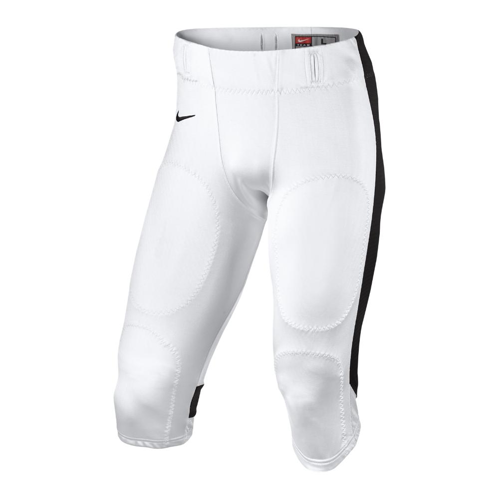 white nike football pants