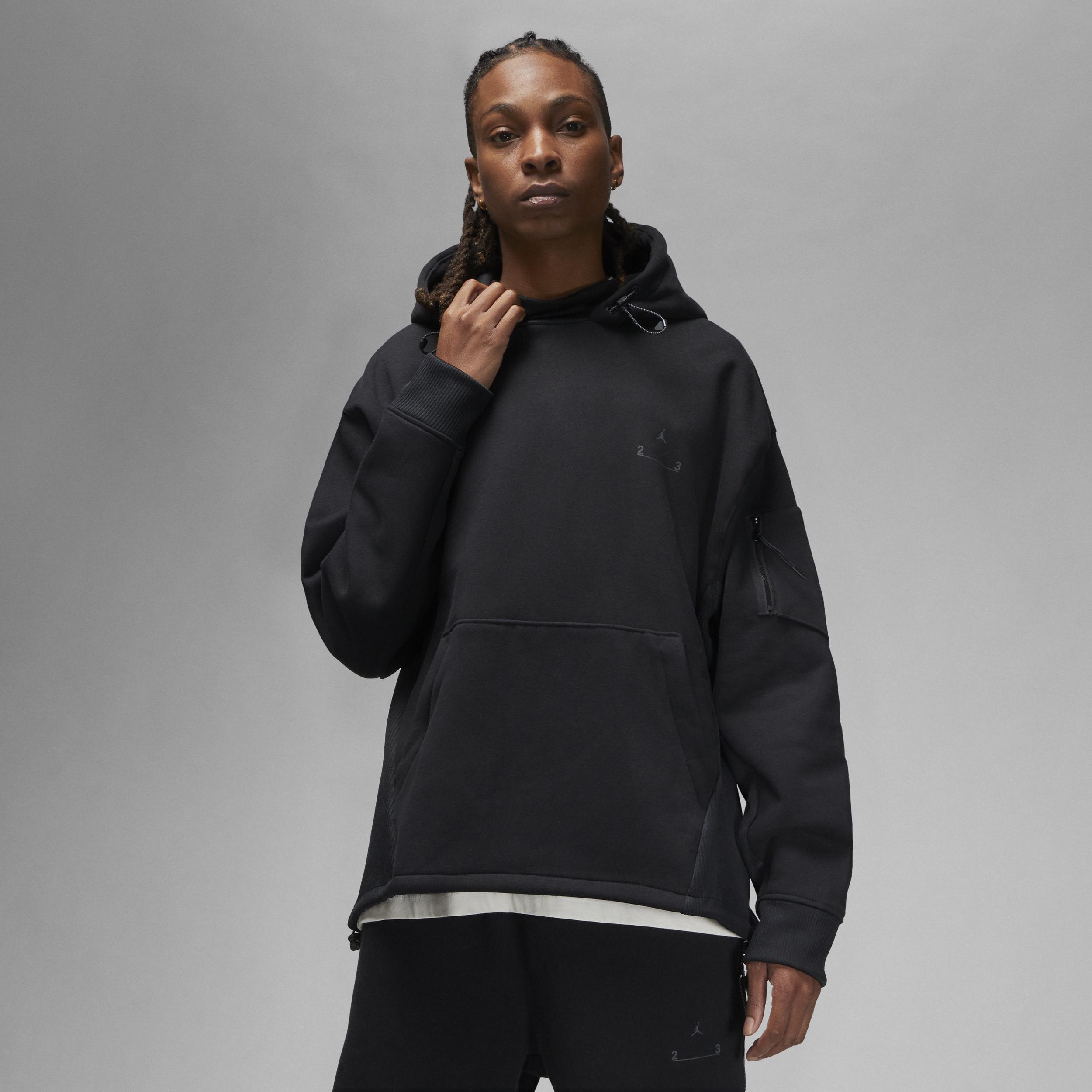 Nike Jordan 23 Engineered Fleece Pullover In Black, for Men | Lyst