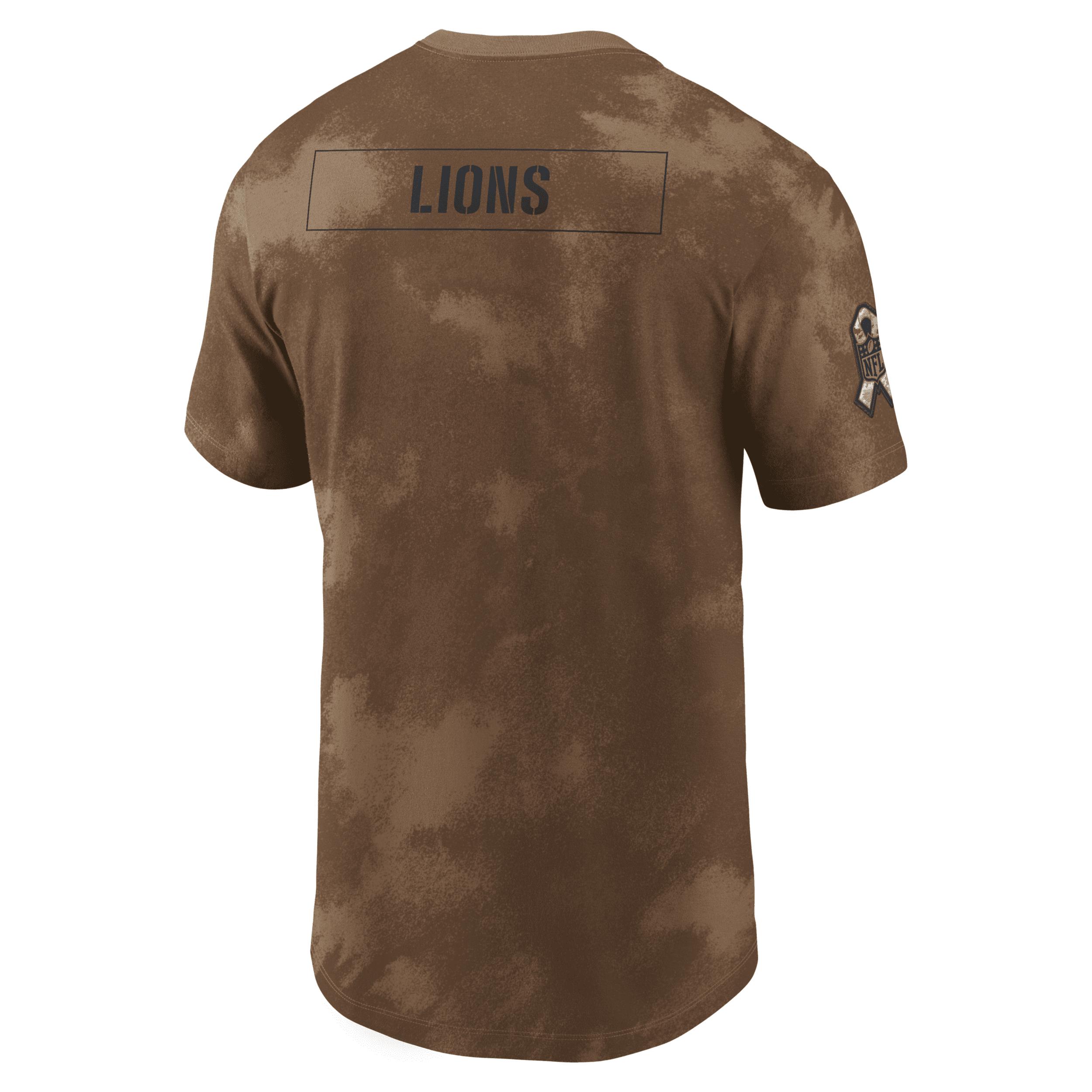 Detroit lions salute to on sale service jersey