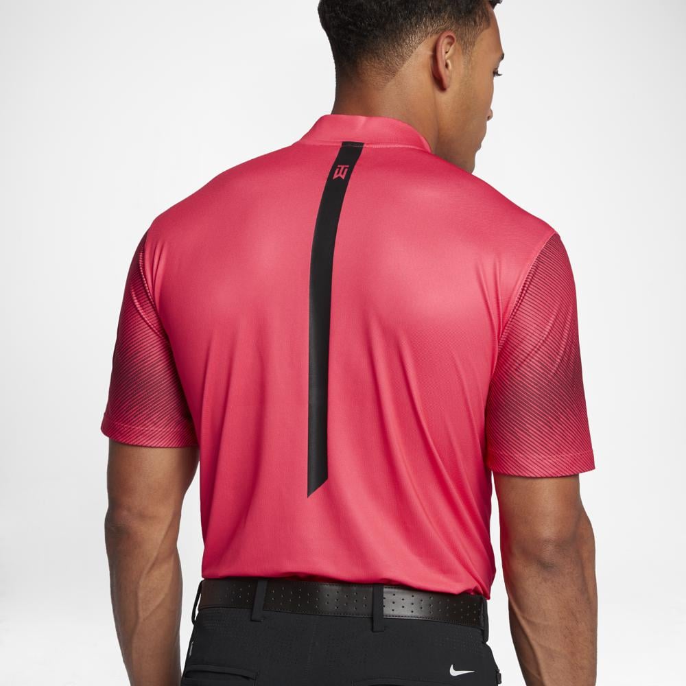 Nike Synthetic Tw Drifit Men's Standard Fit Golf Polo Shirt in Red for Men Lyst