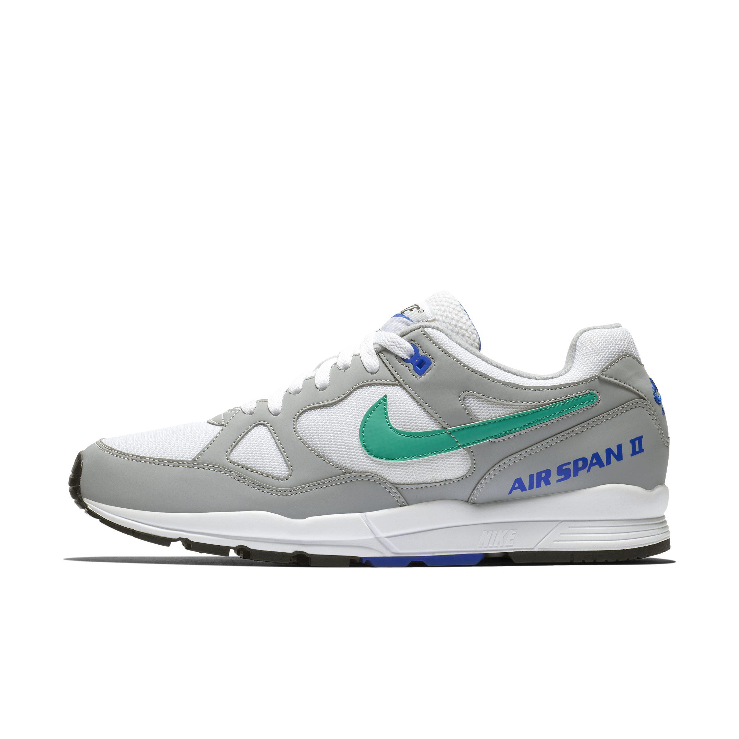 Nike Air Span II Wolf Grey/Clear Emerald-White - AH8047-012