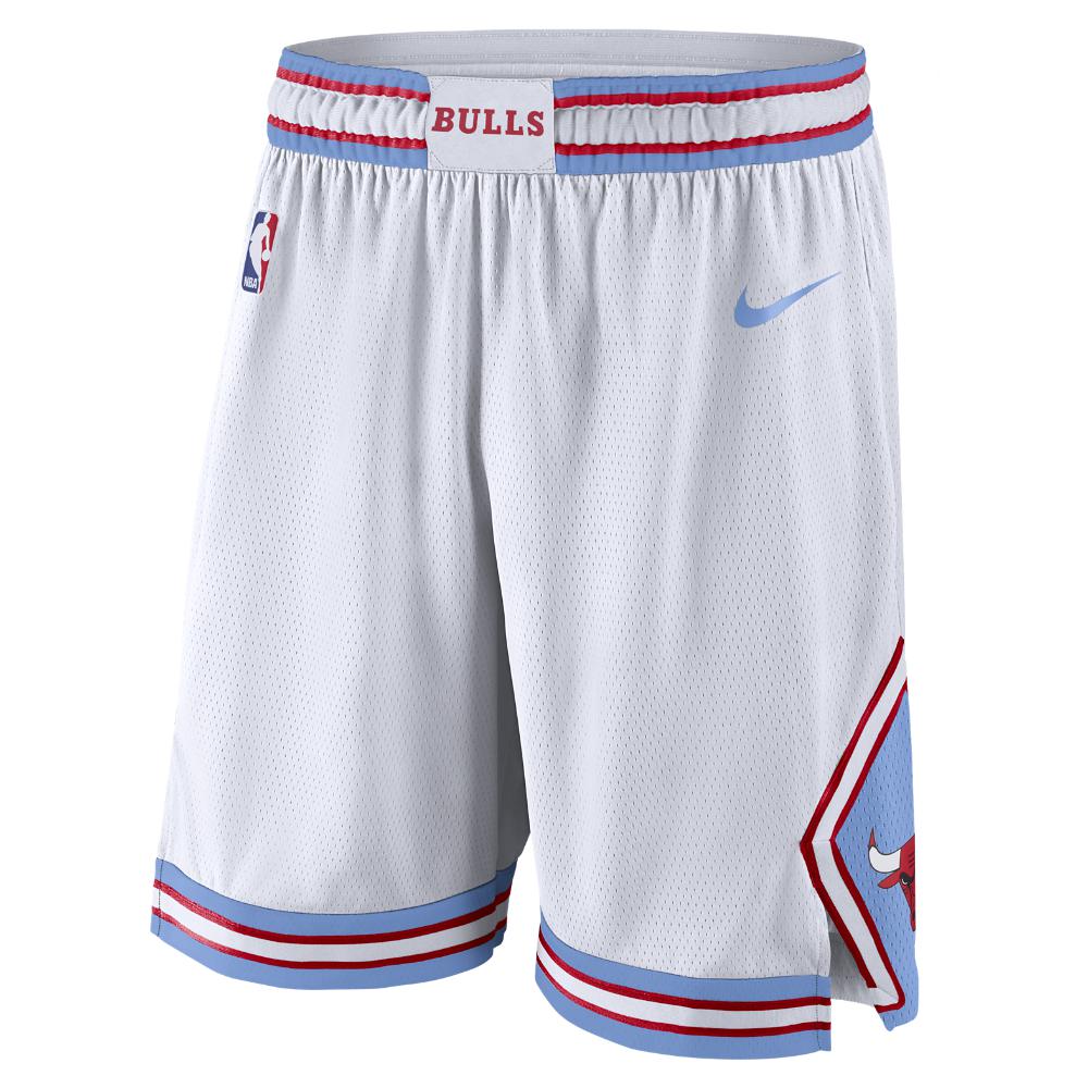 Men's Chicago Bulls Nike Blue 2019/20 City Edition Swingman Shorts