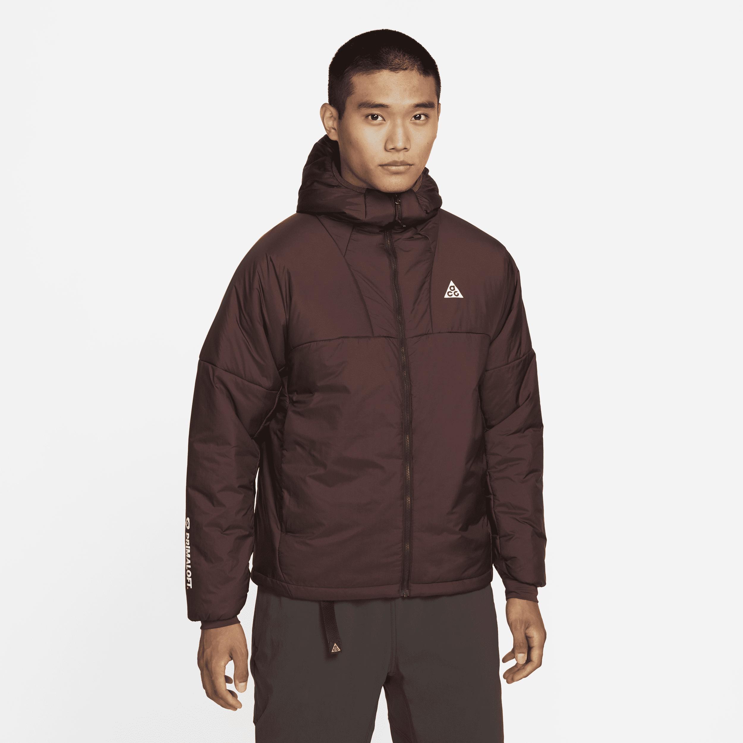 Nike Acg Thermafit Adv "rope De Dope" Fullzip Jacket In Brown, for