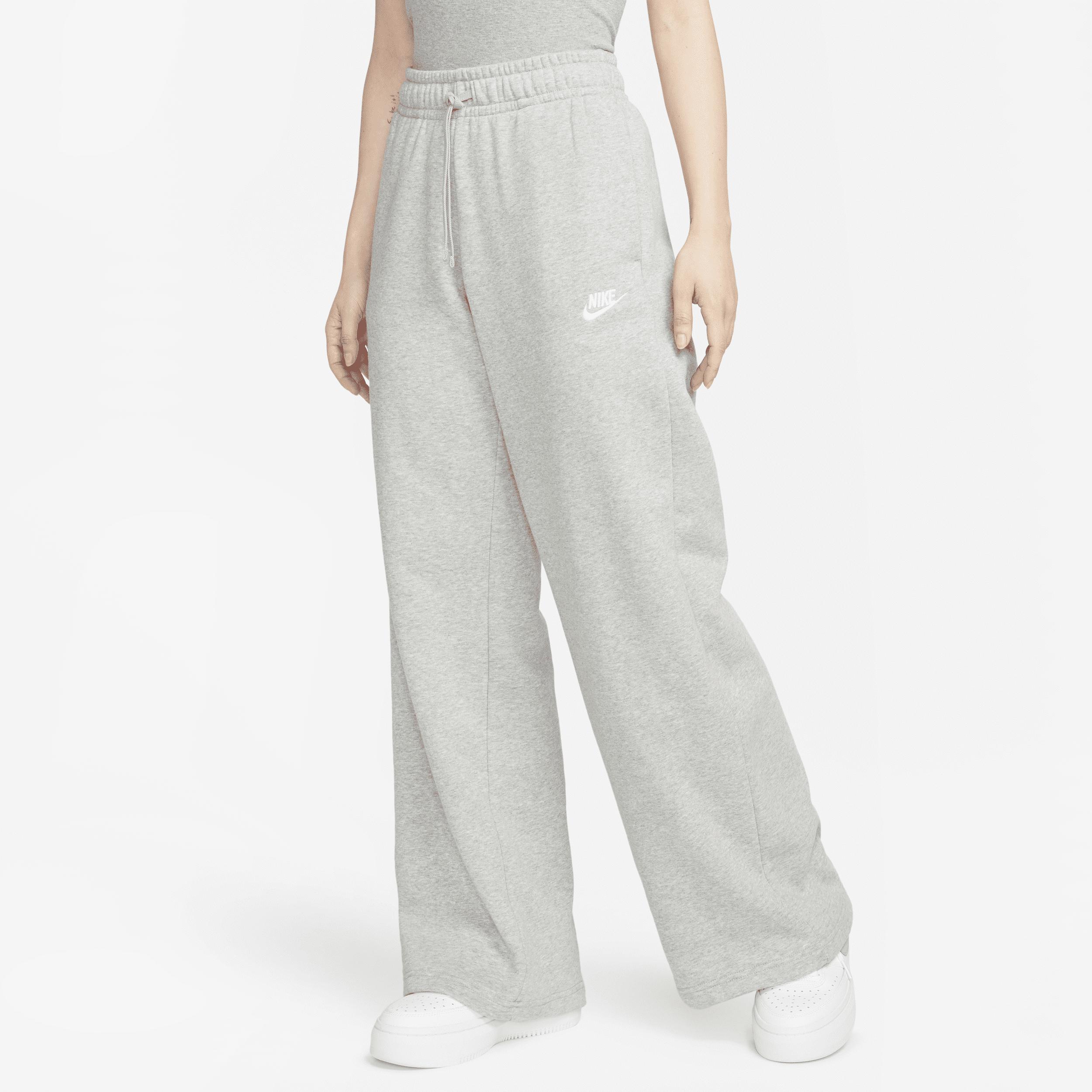 Nike Sportswear Club Fleece Mid Rise Wide Leg Sweatpants in Grey Lyst UK