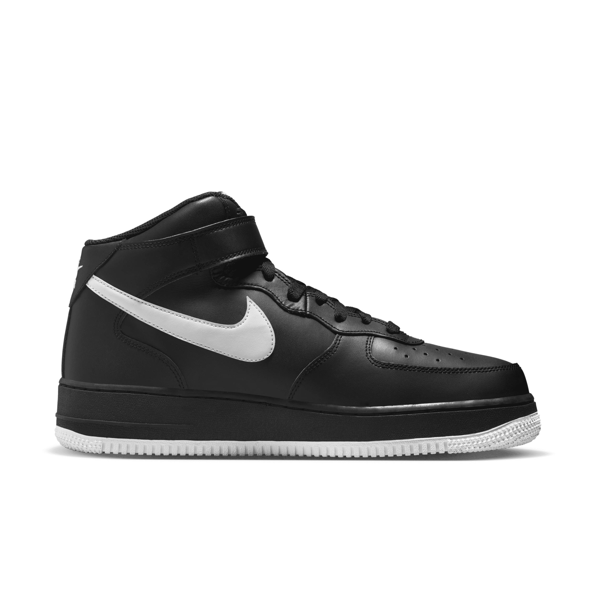 Nike Air Force 1 Mid '07 Shoes In Black, for Men | Lyst