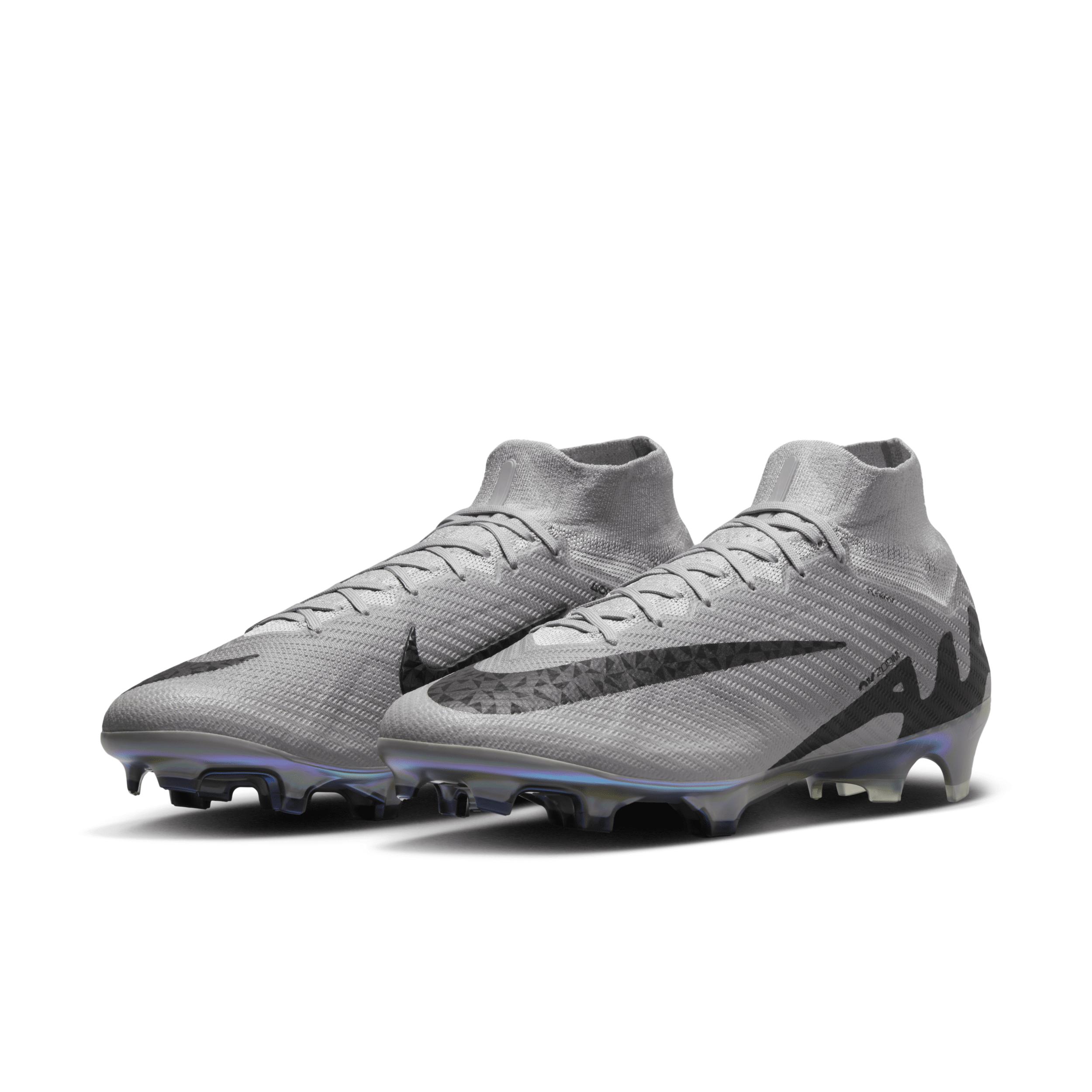 nike soccer cleats grey