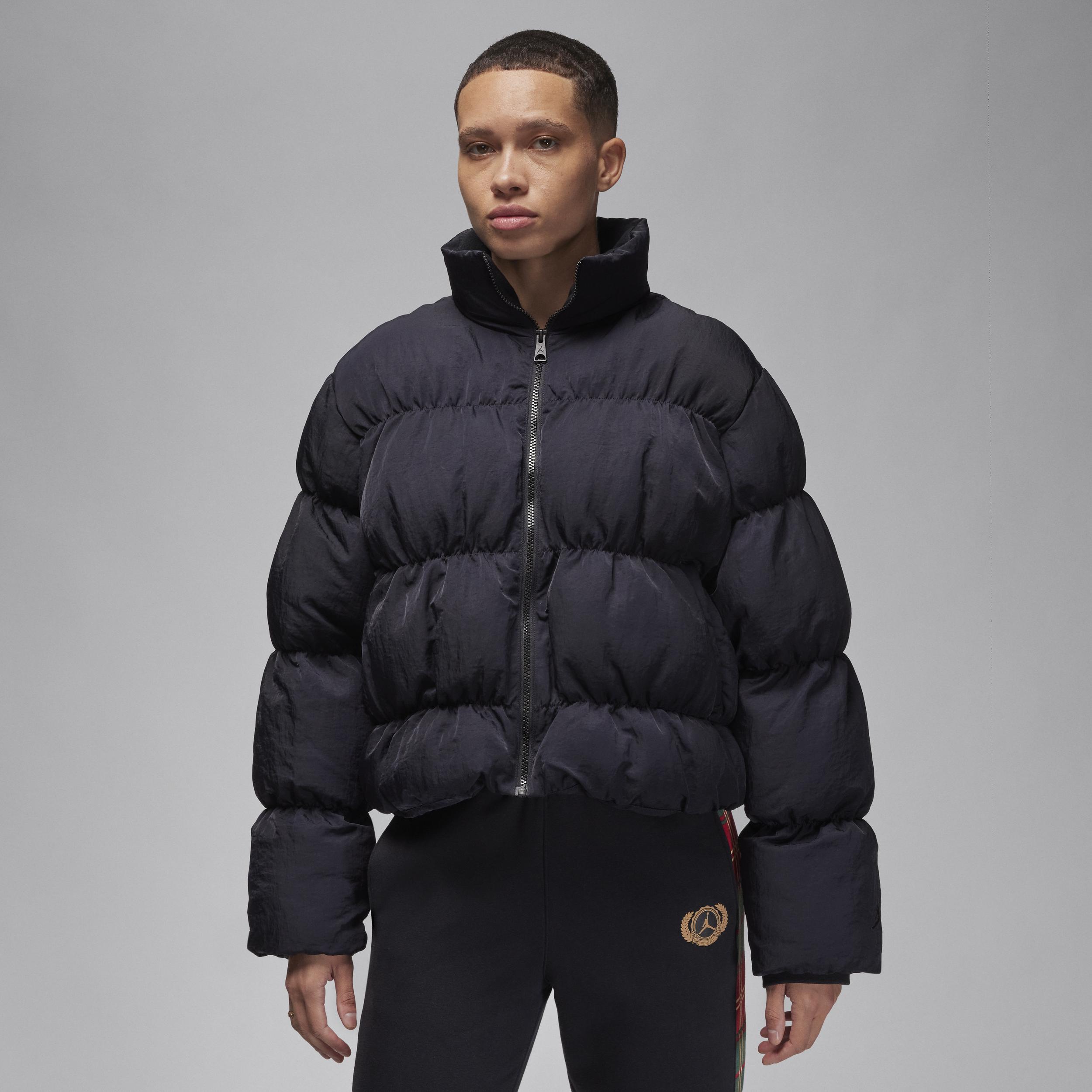 nike black puffer coat
