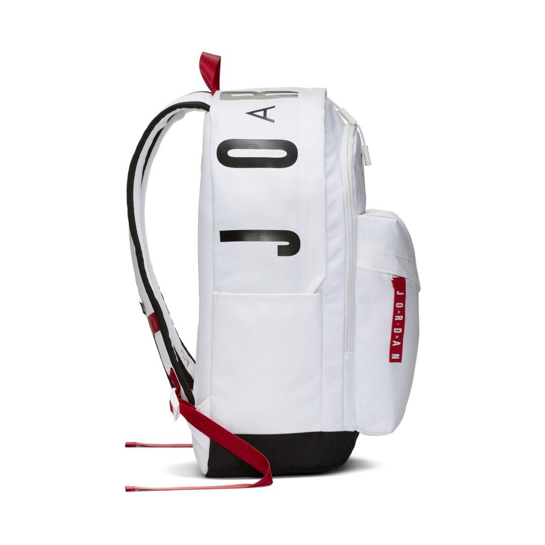 jordan air patrol backpack white