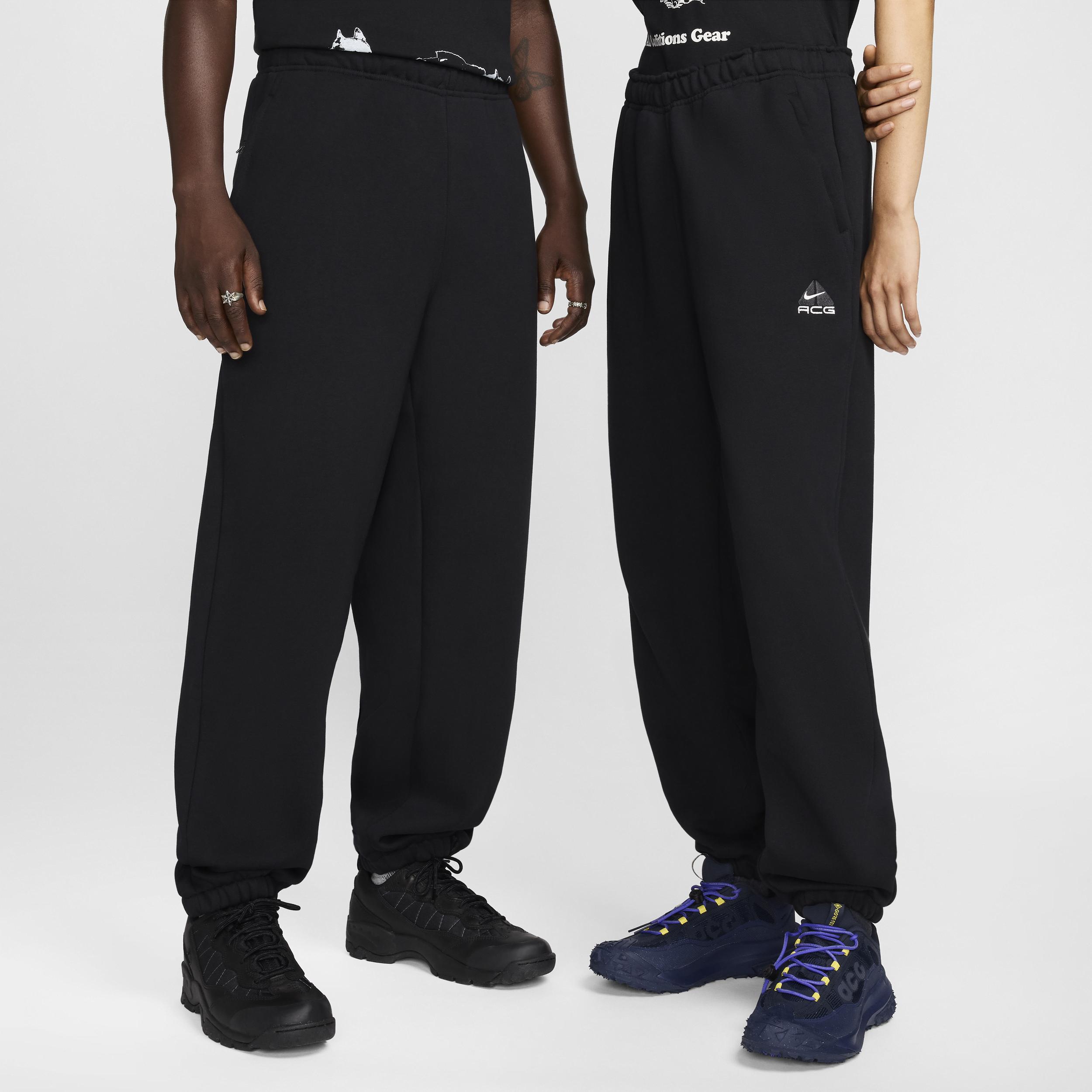 Nike Acg Lungs Therma fit Repel tuff Fleece Pants in Black Lyst