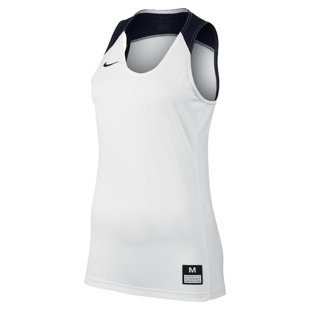 Nike Elite Stock Women's Basketball Jersey in White - Lyst