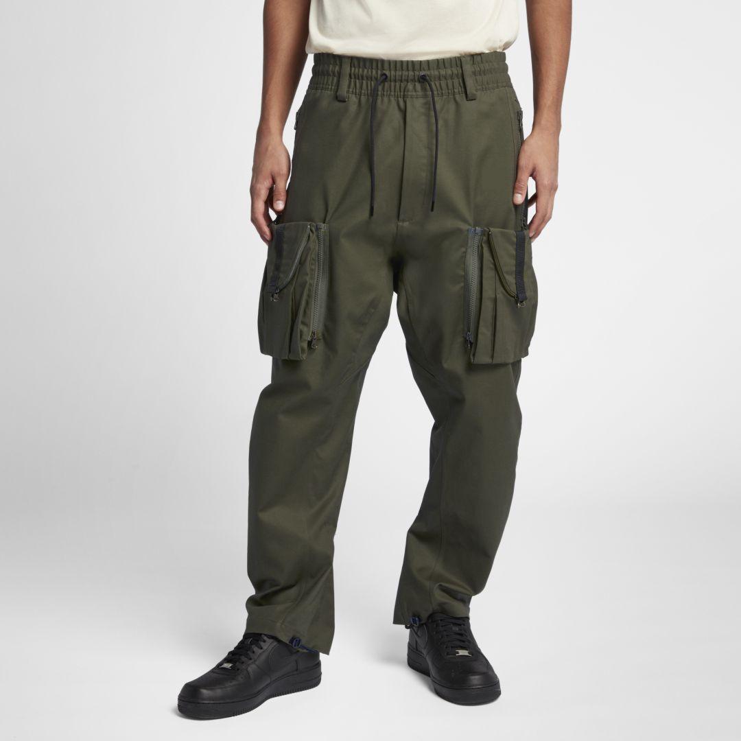 Nike Cotton Lab Acg Mens Cargo Pants in Olive (Green) for Men - Lyst