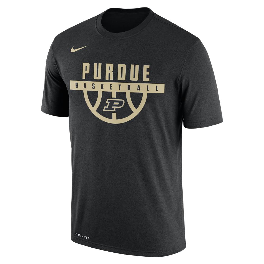 Nike College Dry Basketball (purdue) Men's T-shirt in Black for Men - Lyst