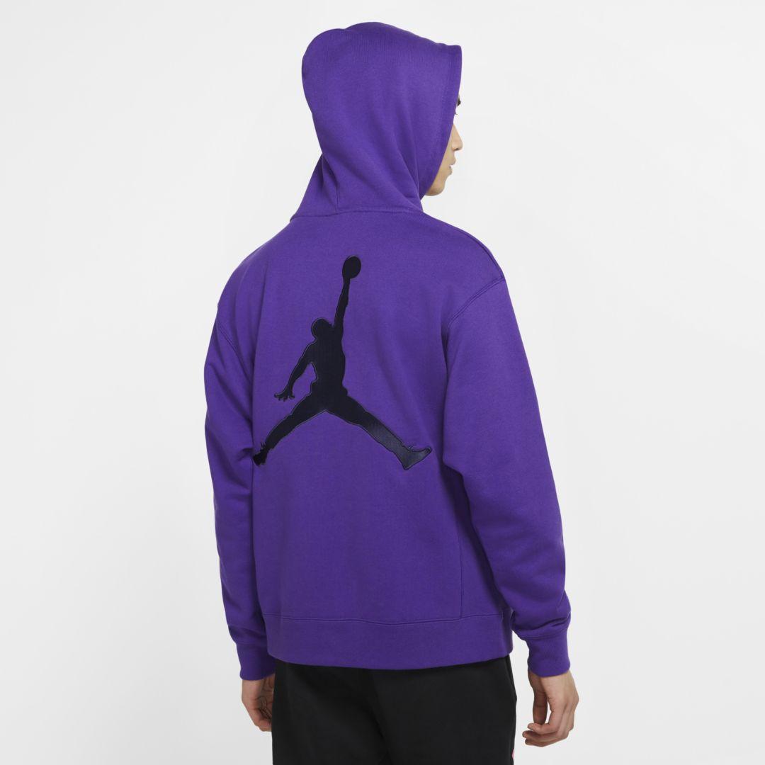 purple hoodie jordan