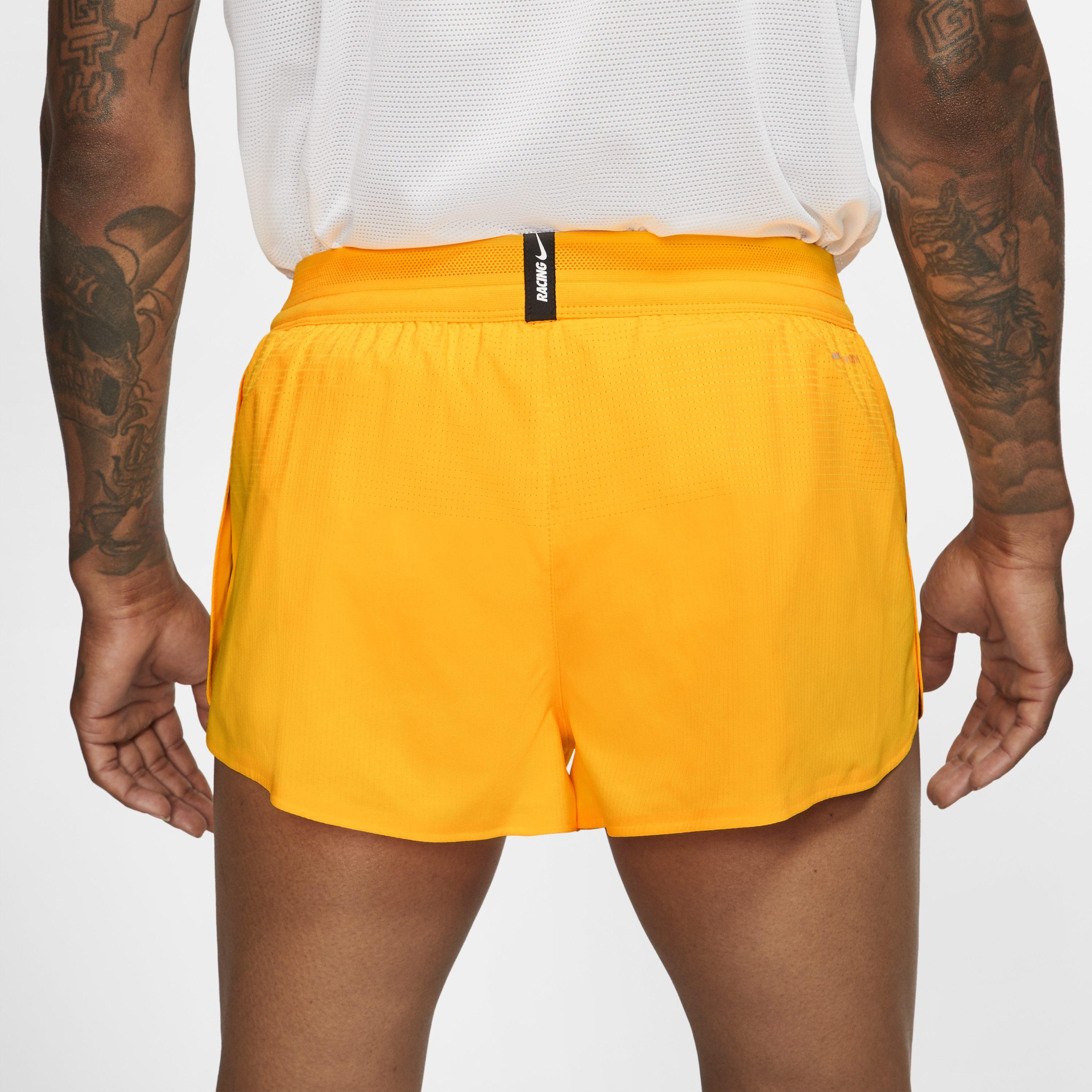 orange nike short set