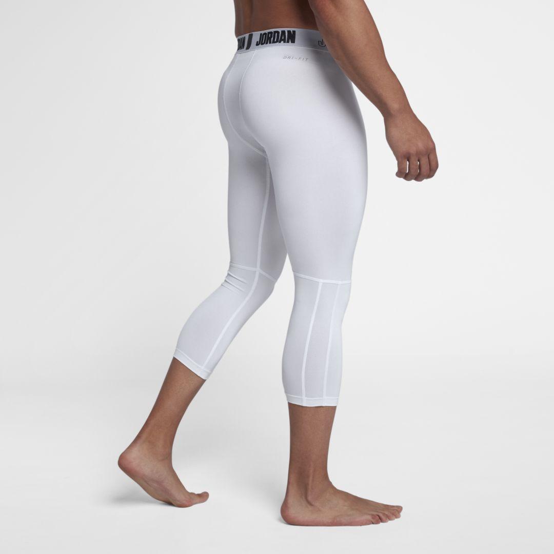 Nike Jordan Dri-fit 23 Alpha 3/4 Training Tights in White for Men | Lyst