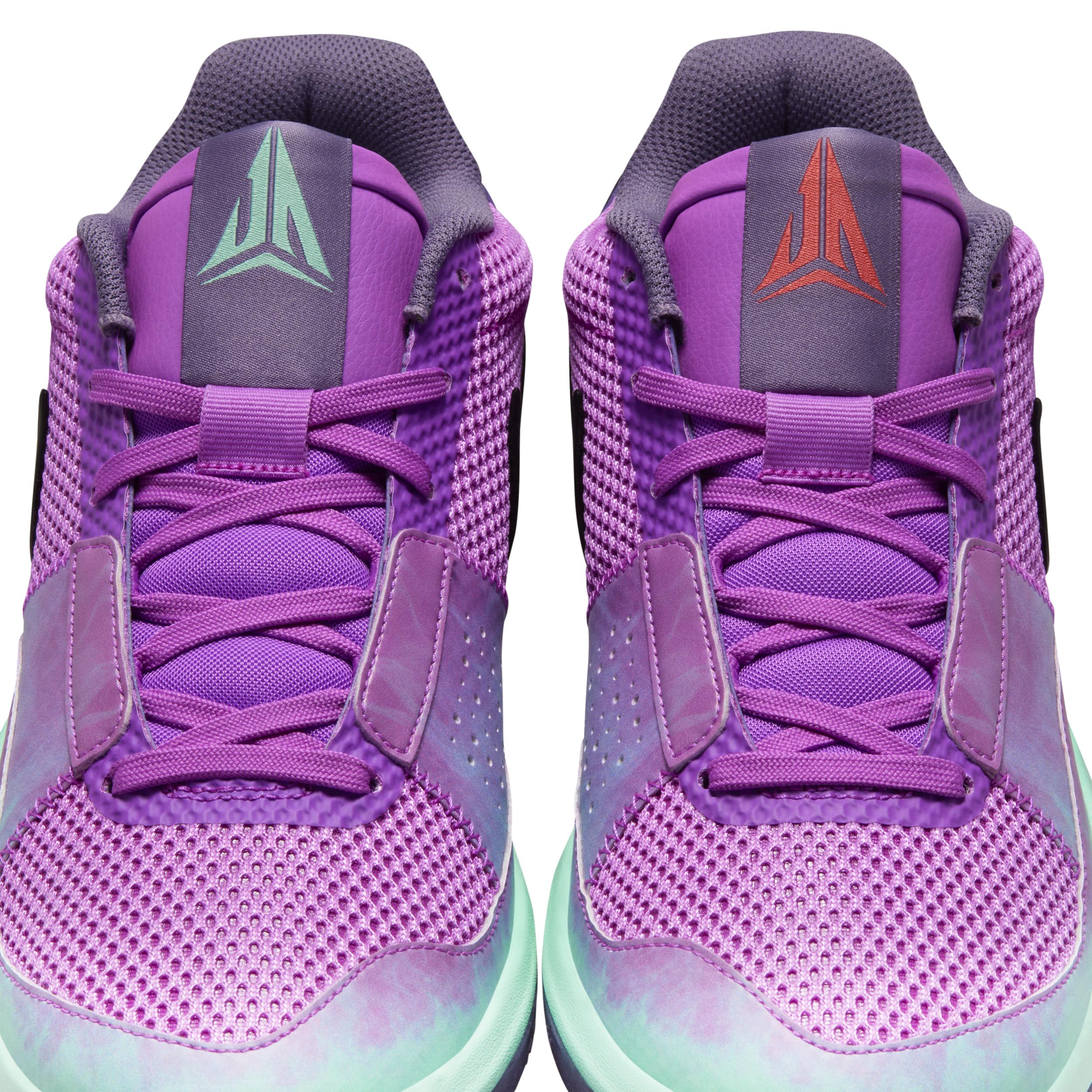 Nike Ja Morant 1 Christmas Purple New Size 10.5 Ships ASAP