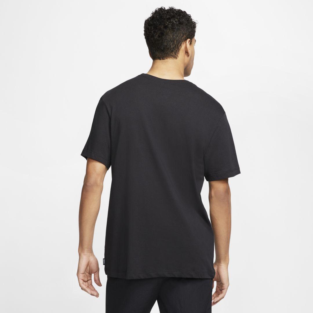 Nike Cotton F.c. Soccer T-shirt in Black for Men - Lyst