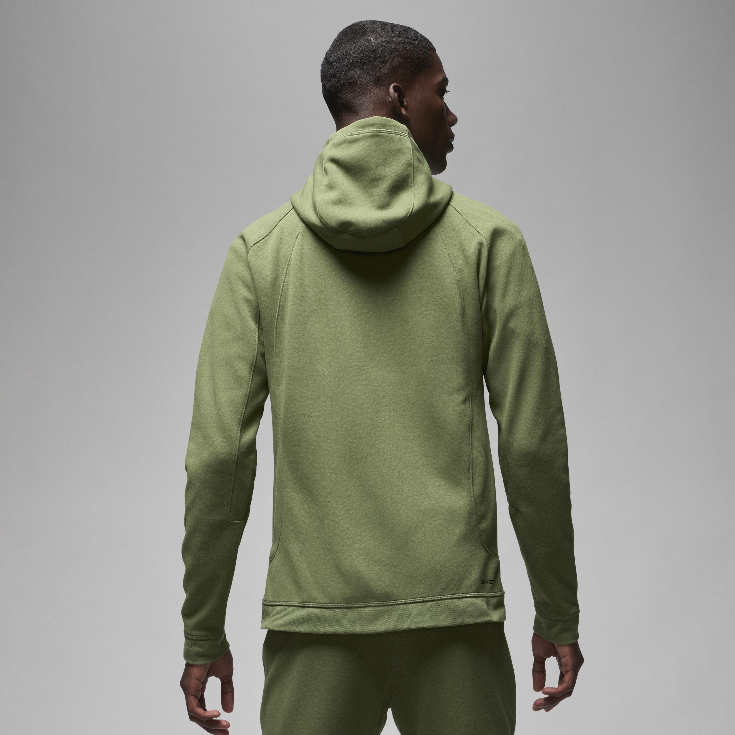 Green nike dri fit hot sale hoodie