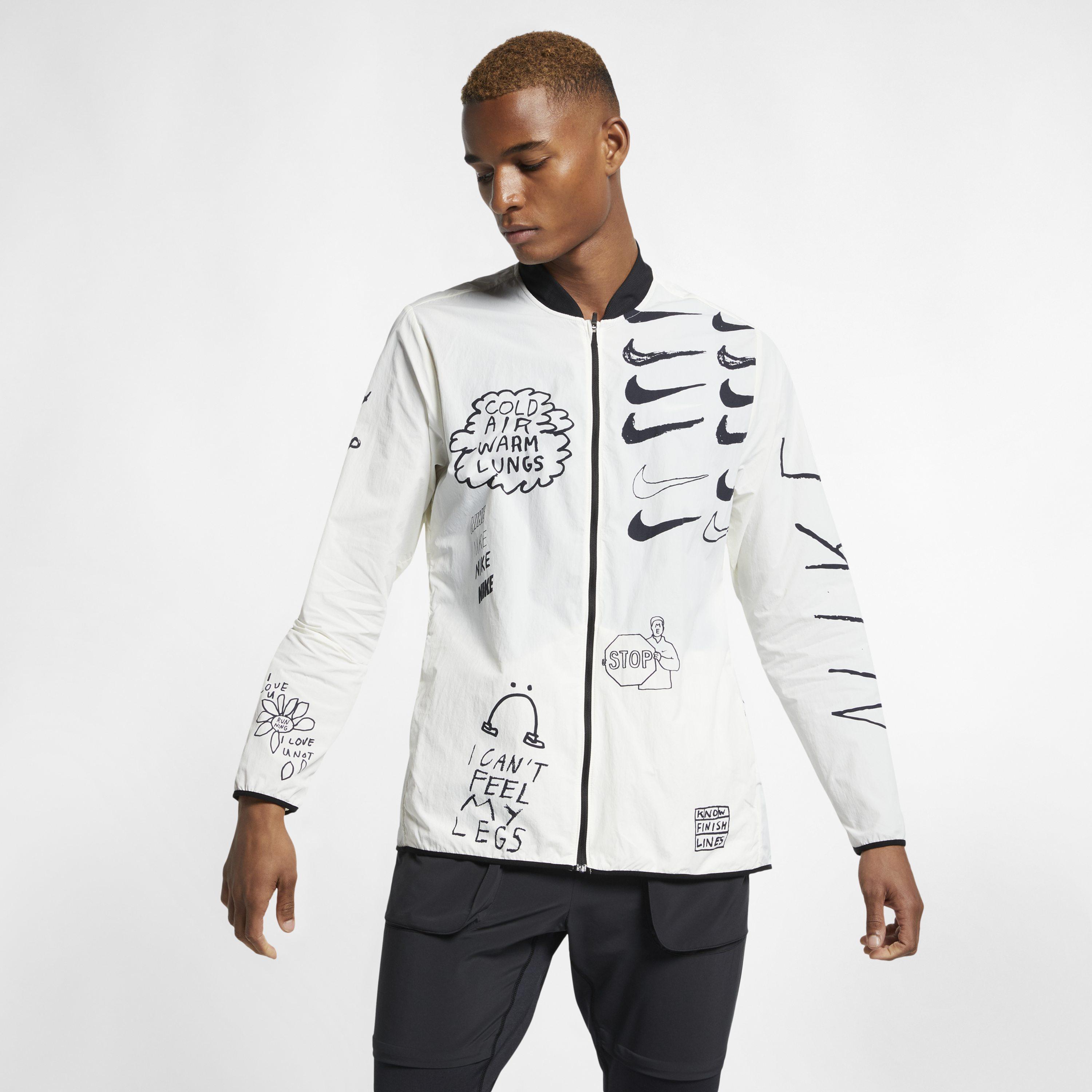 Nike Nathan Bell Printed Running Jacket for Men - Lyst