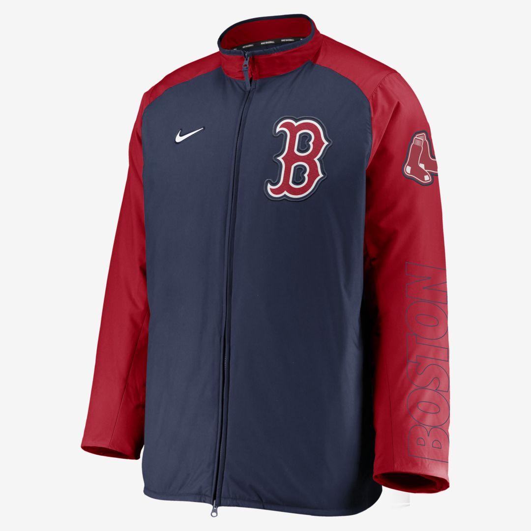 nike red sox jacket