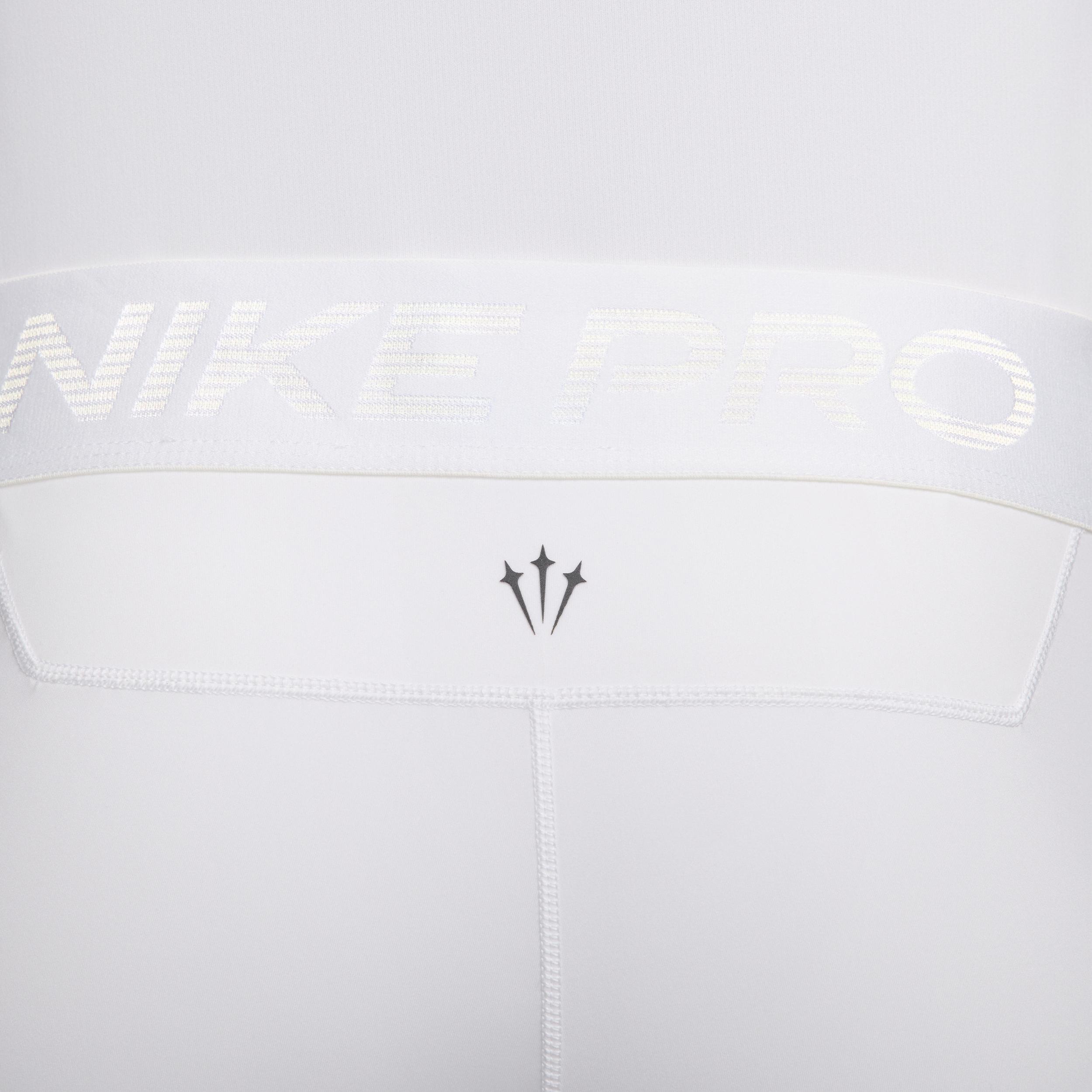 Nike Nocta Single-leg Basketball Tights (right) in White for Nike Nocta Single-leg Basketball Tights (right) in White for