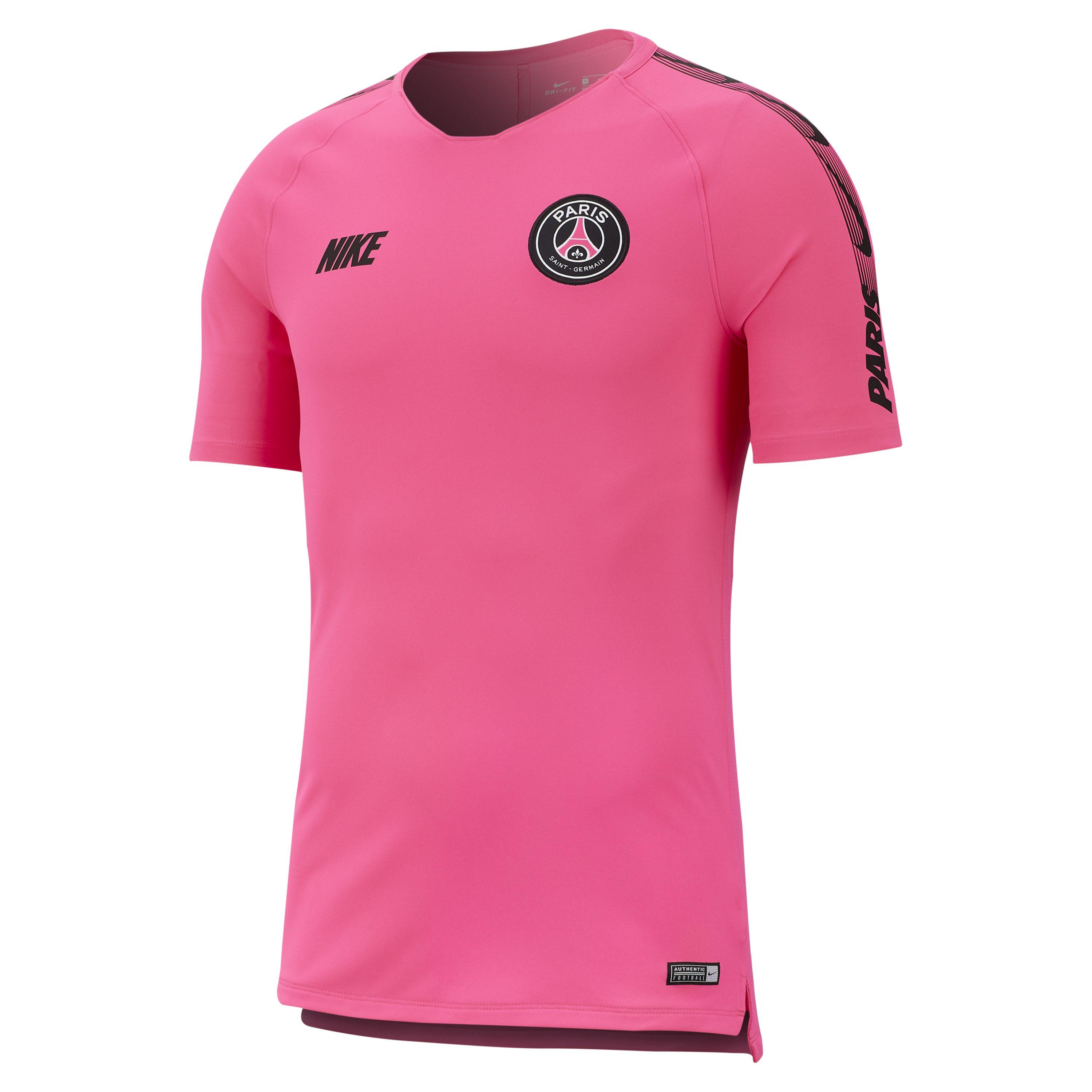 Nike Paris Saint-germain Breathe Squad Football Top in Pink for Men | Lyst  UK