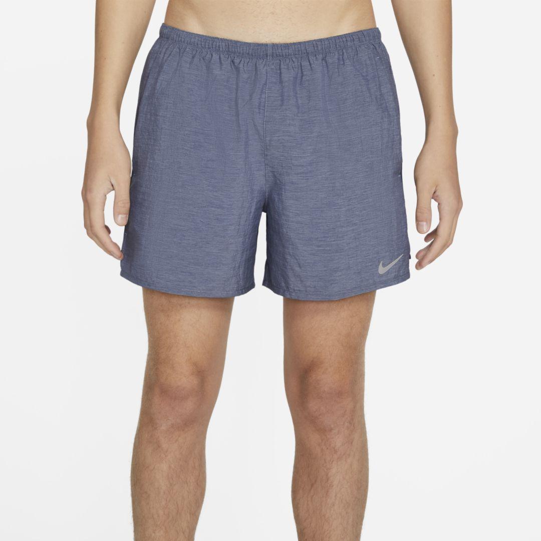Nike Synthetic Challenger Brief-lined Running Shorts (obsidian) in Blue for Men - Lyst