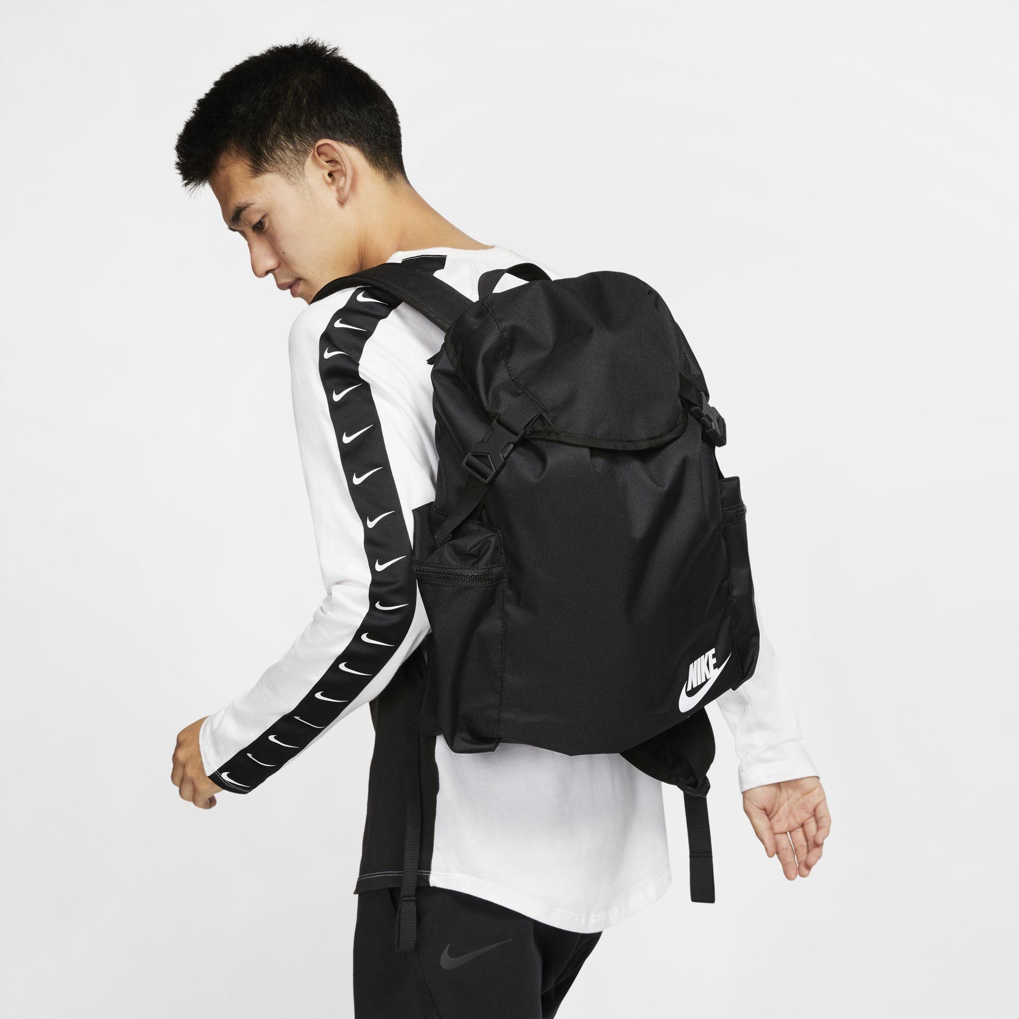 Nike Heritage Rucksack in Black | Lyst 