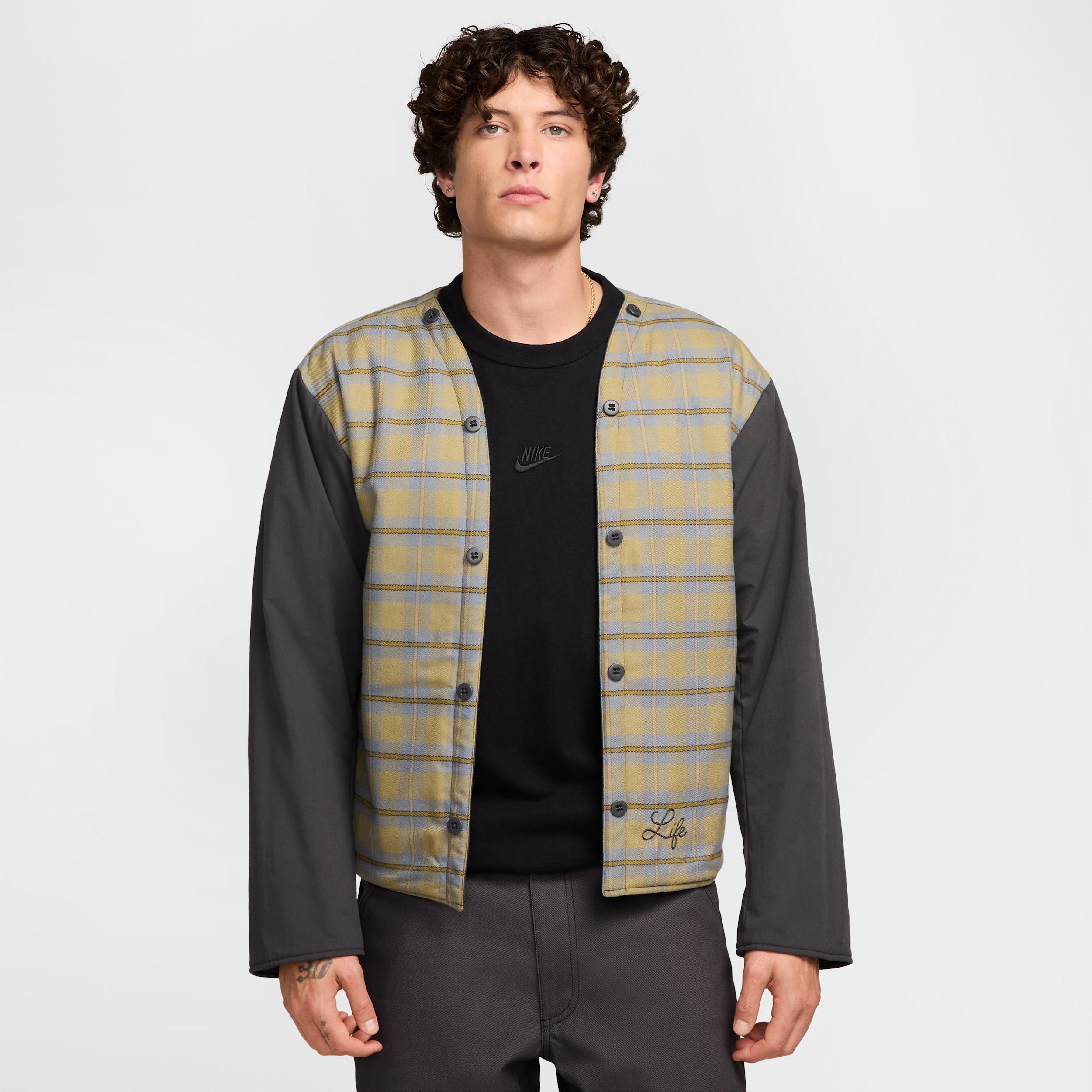 Nike Life Flannel-Lined Barn Coat in Gray for Men | Lyst