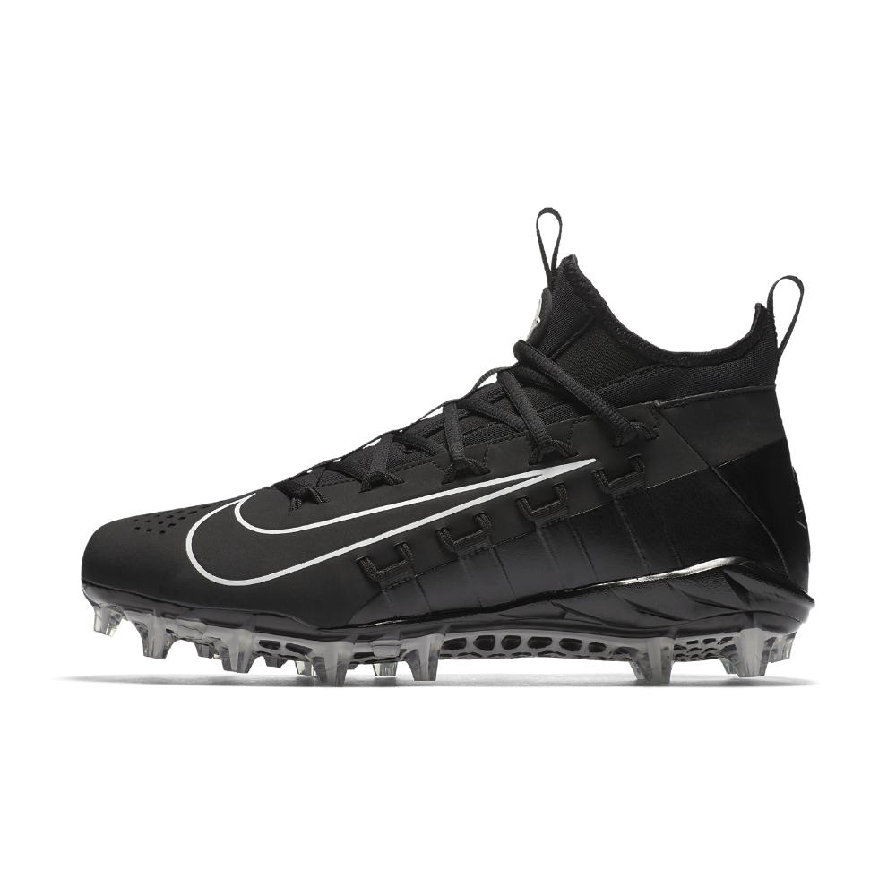 nike alpha cleats black