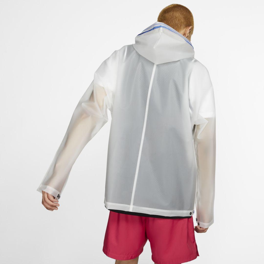 nike windbreaker clear