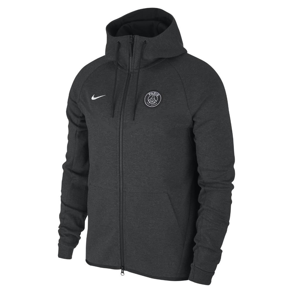 Nike Paris Saint-germain Tech Fleece Windrunner Men's Jacket in Black ...