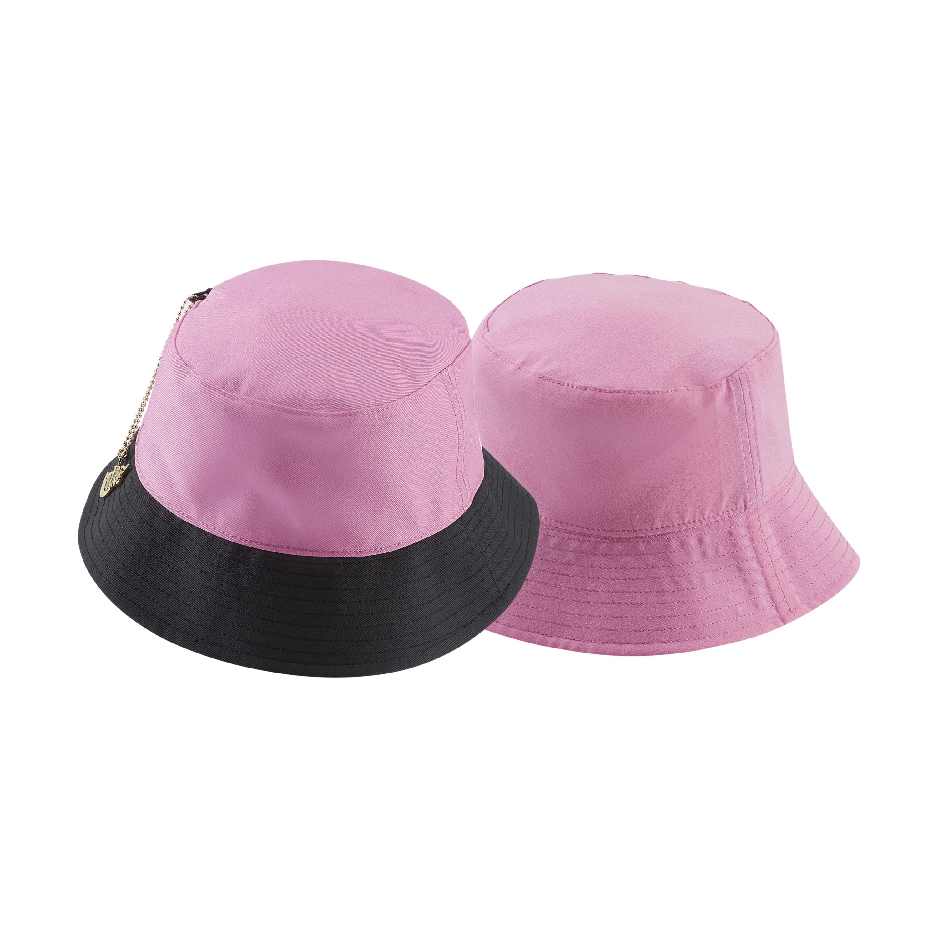 bucket hat nike pink