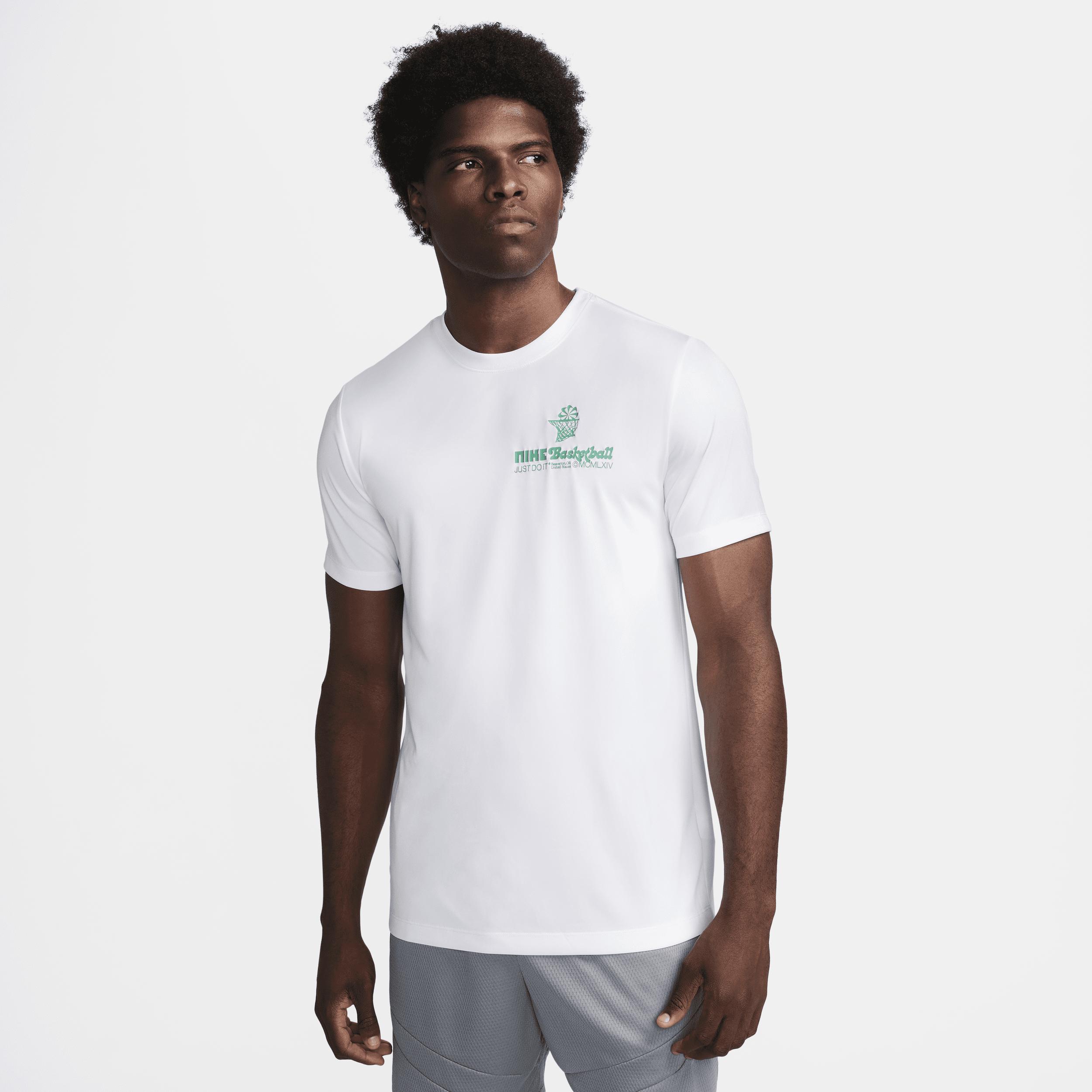 Nike Dri fit Basketball T shirt in White for Men Lyst UK