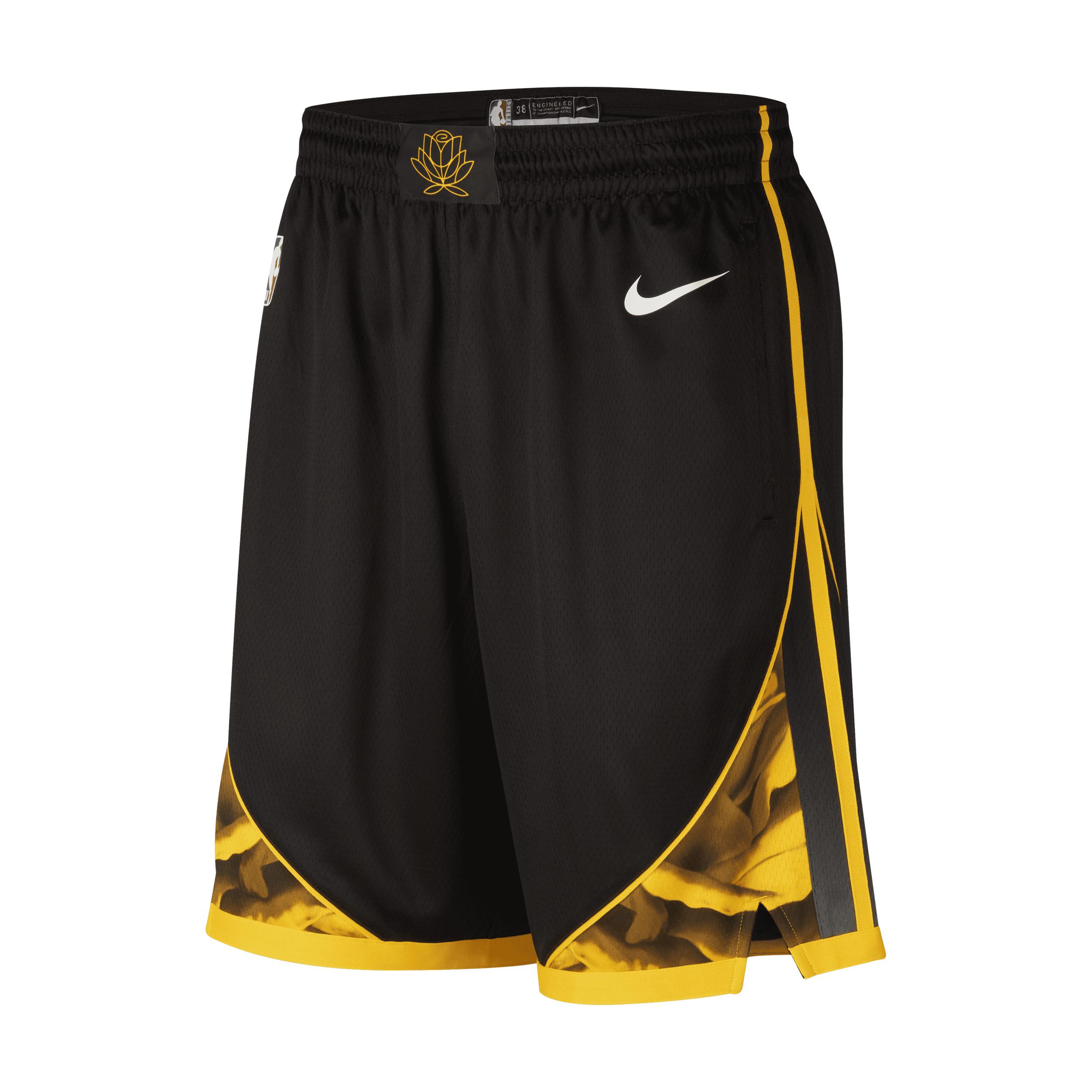 Nike Golden State Warriors City Edition Dri-fit Nba Swingman Shorts In ...