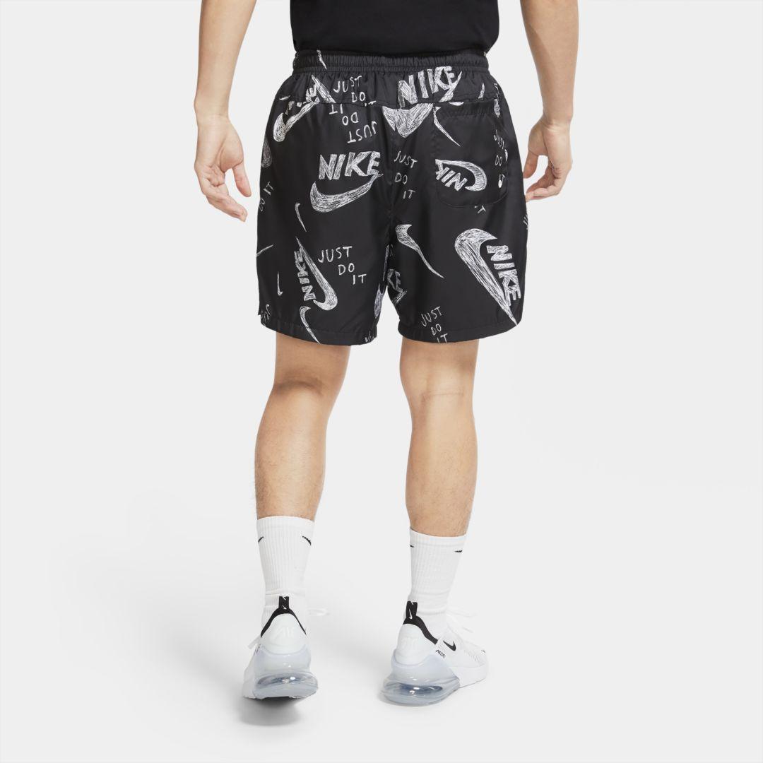 Nike Sportswear Print Shorts (black) for Men | Lyst