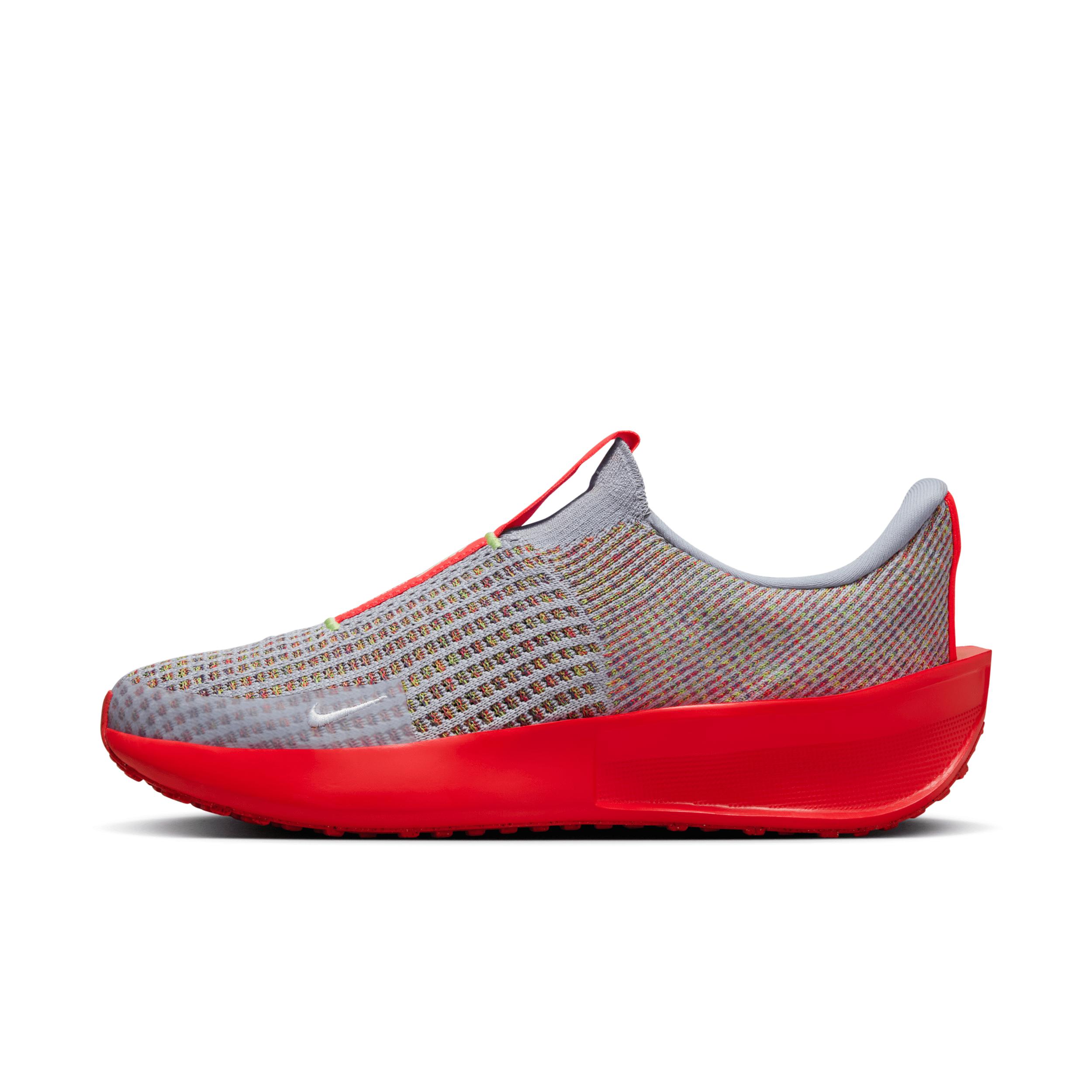 Red nikes without laces sale