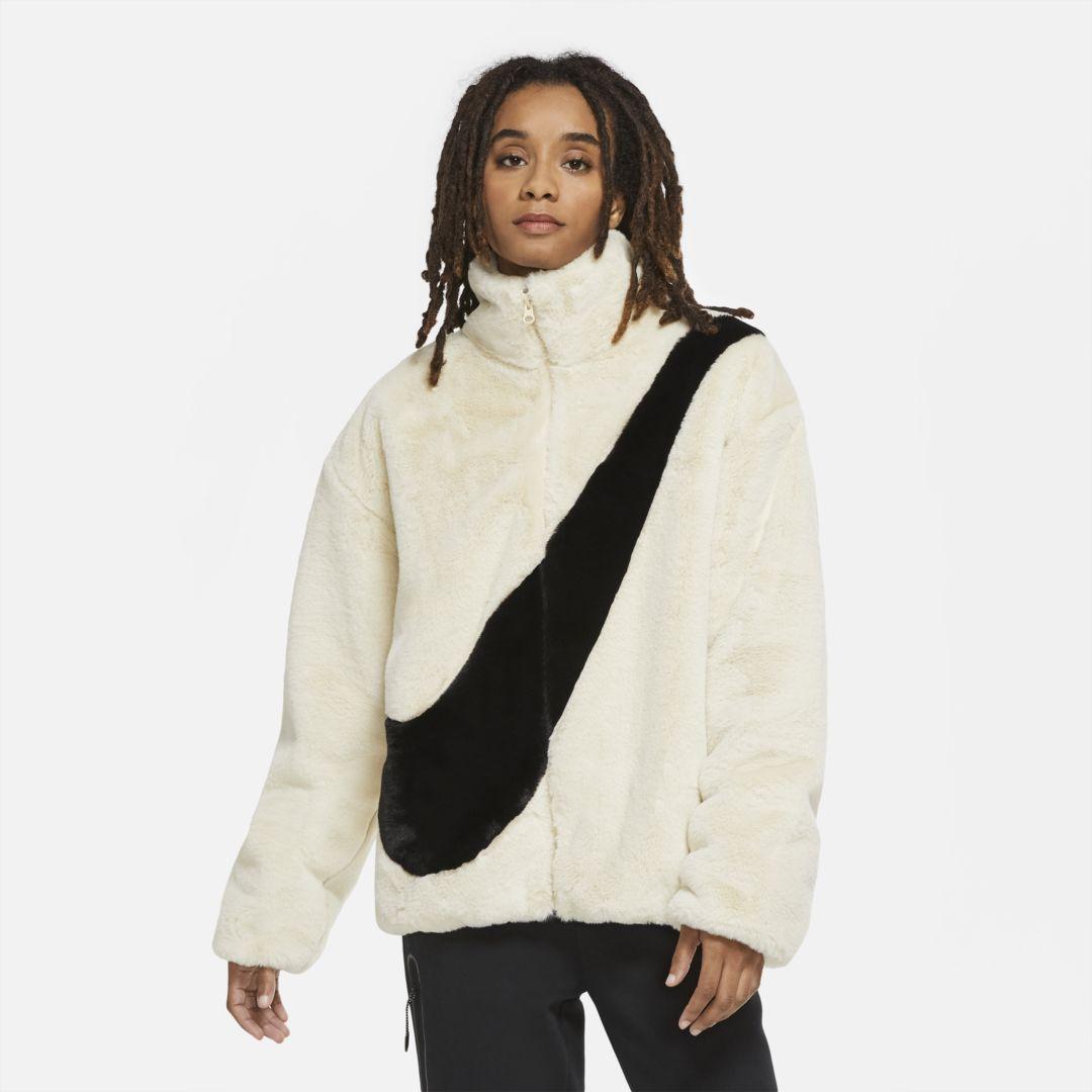 Nike sportswear plush faux fur jacket Clearance