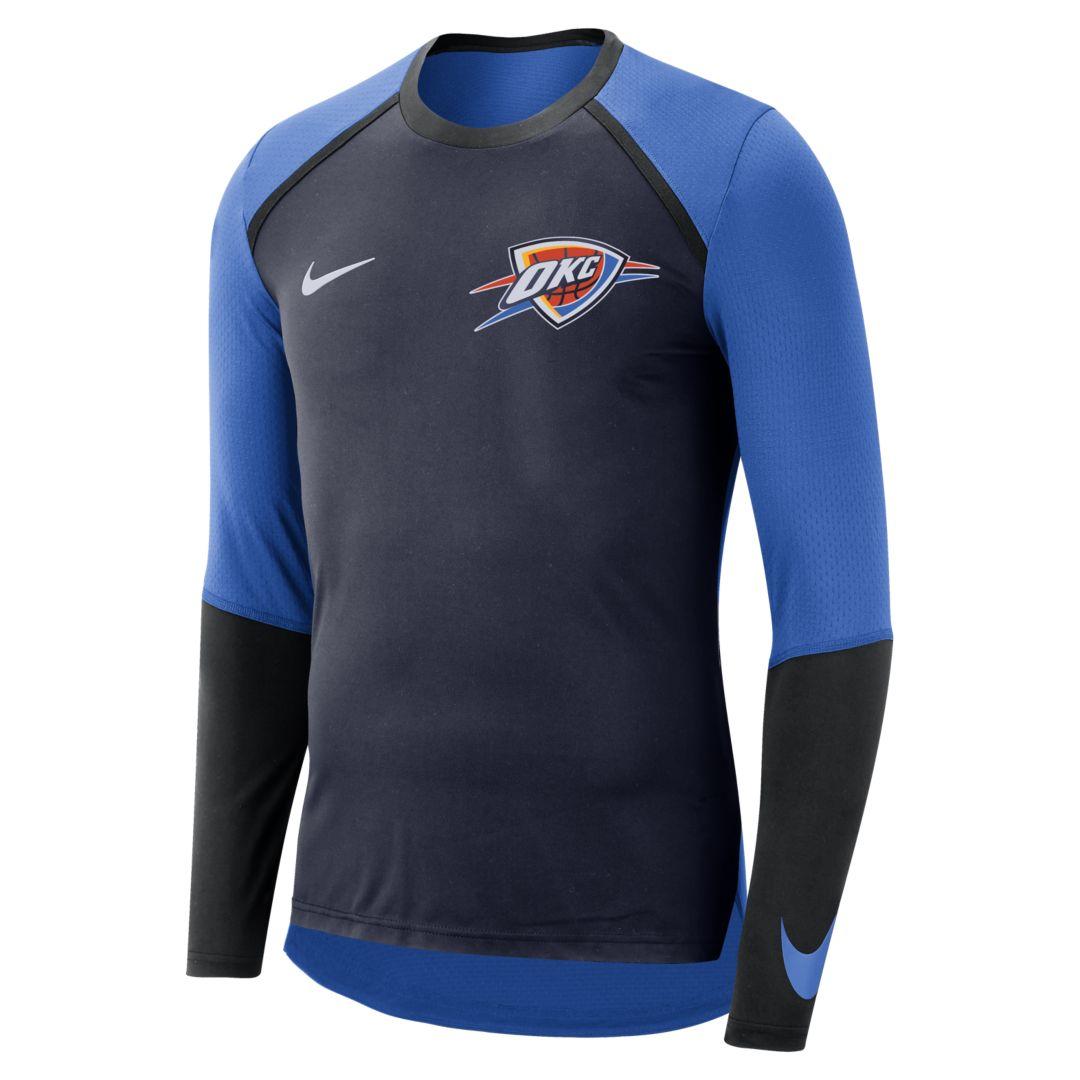okc thunder long sleeve shirt
