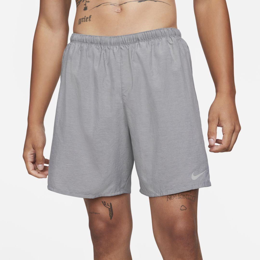 nike challenger grey shorts