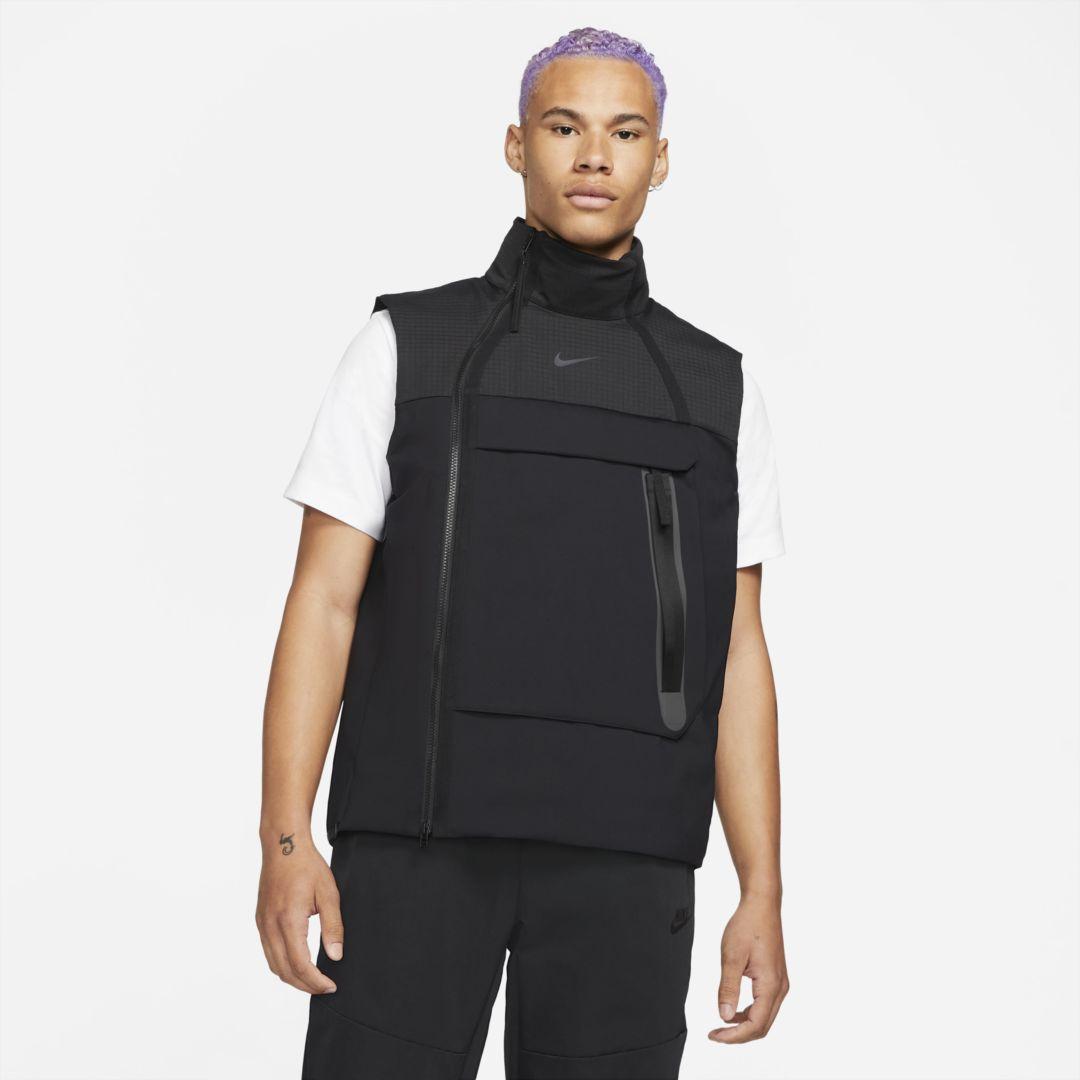 Nike Sportswear Tech Pack Synthetic-fill Vest in Black for Men | Lyst