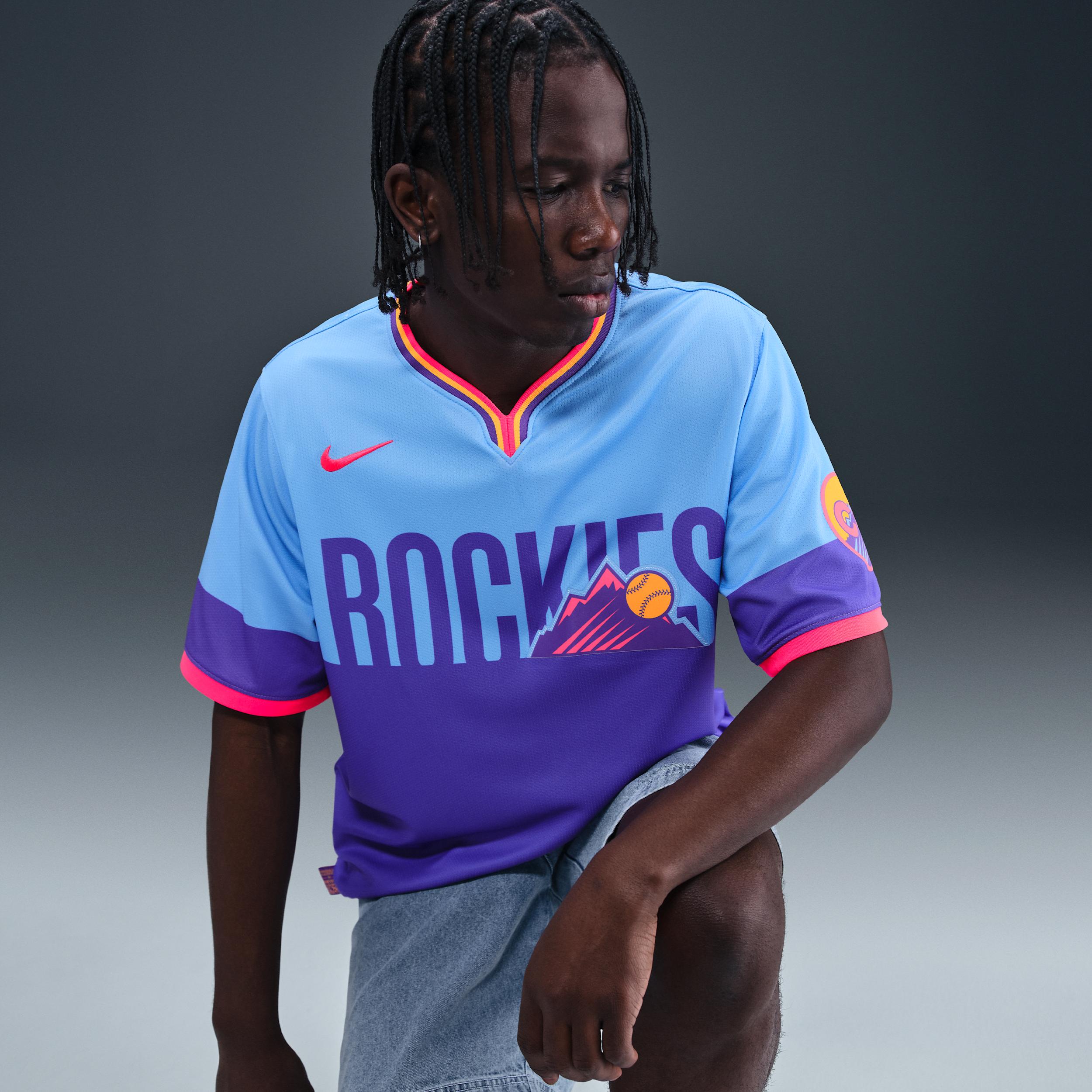 Nike Colorado Rockies City Connect Men†Dri-Fit Adv Mlb Limited