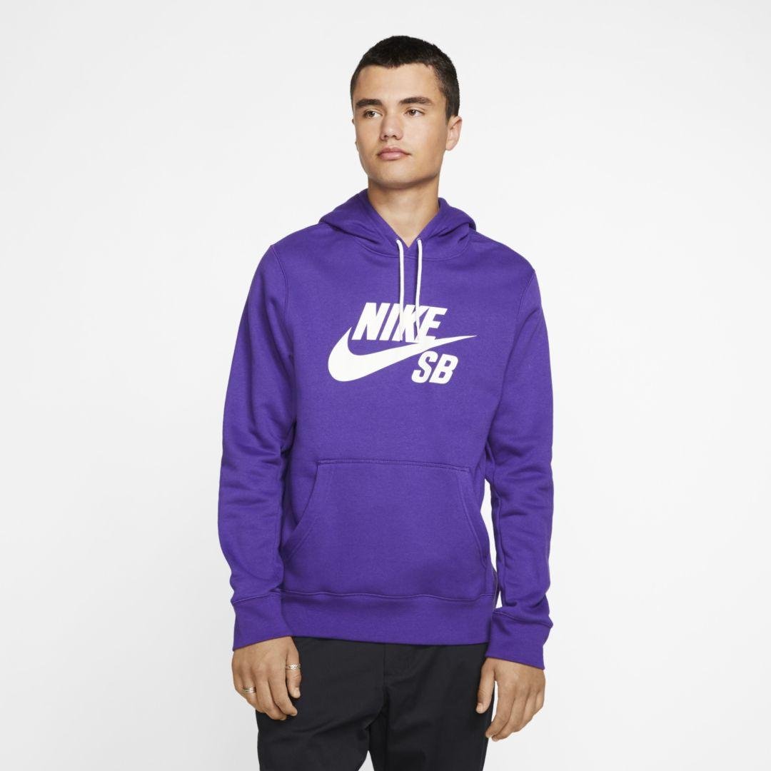 nike hoodie mens purple