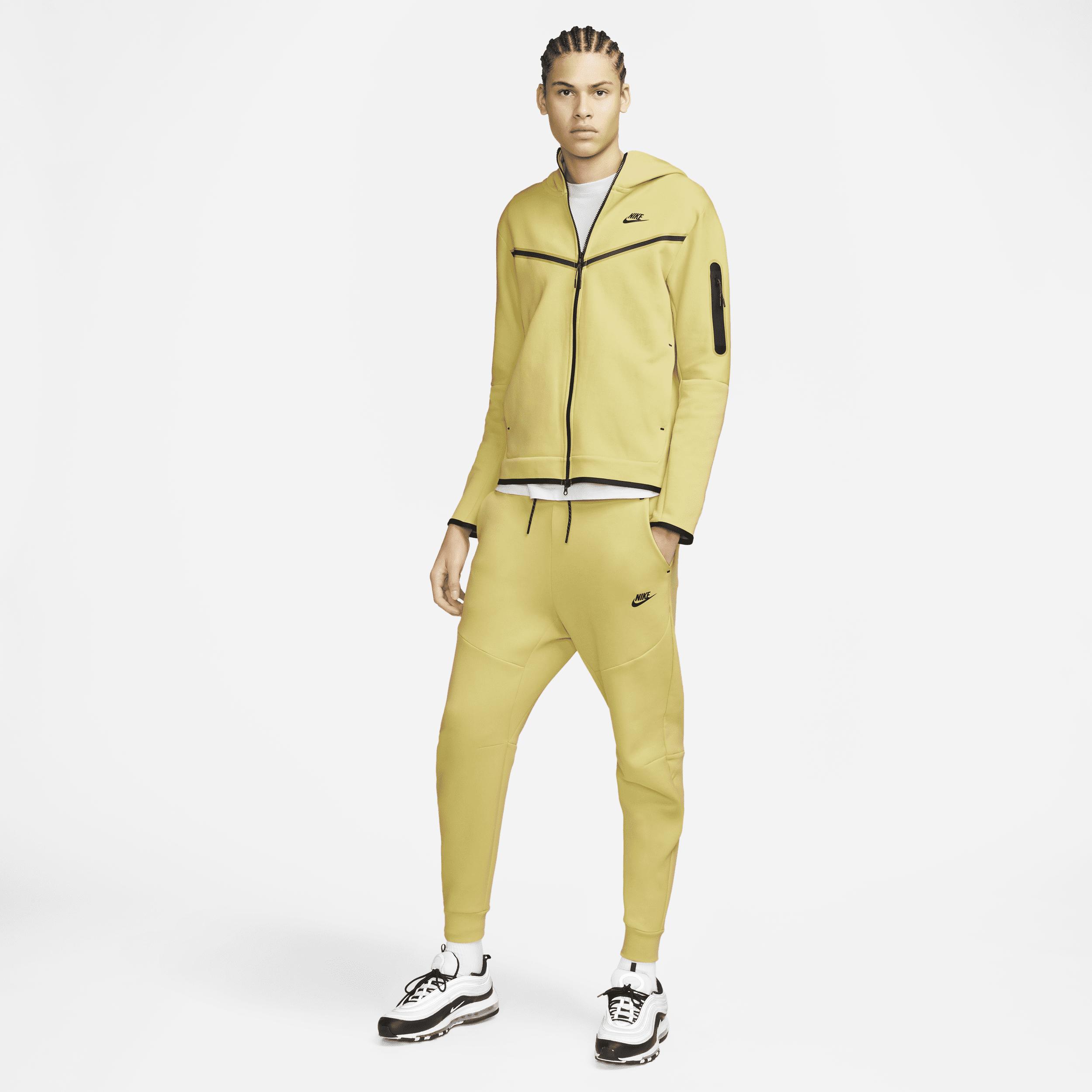 Nike Sportswear Tech Fleece joggers in Yellow for Men | Lyst