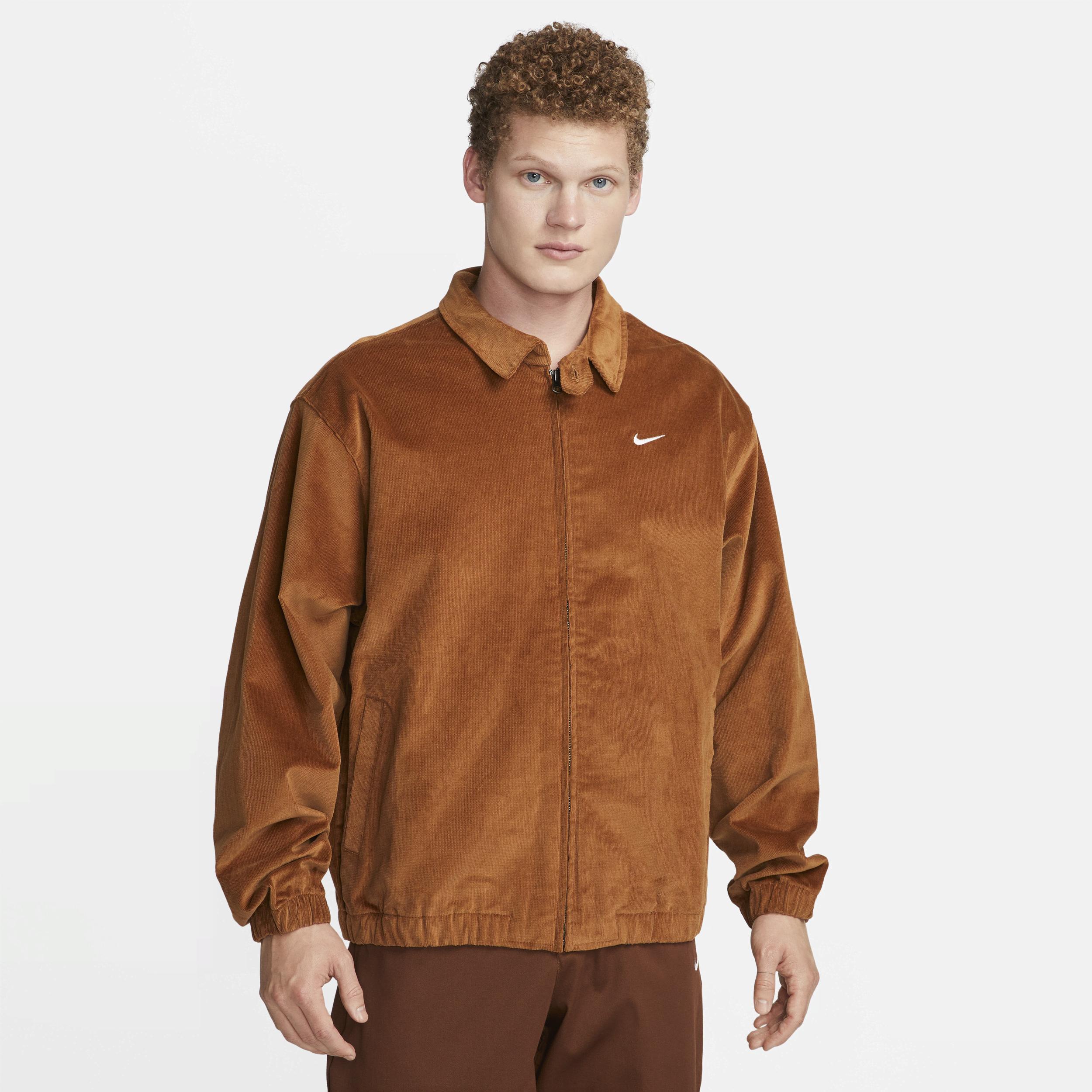 Nike Life Harrington Jacket In Brown, for Men | Lyst
