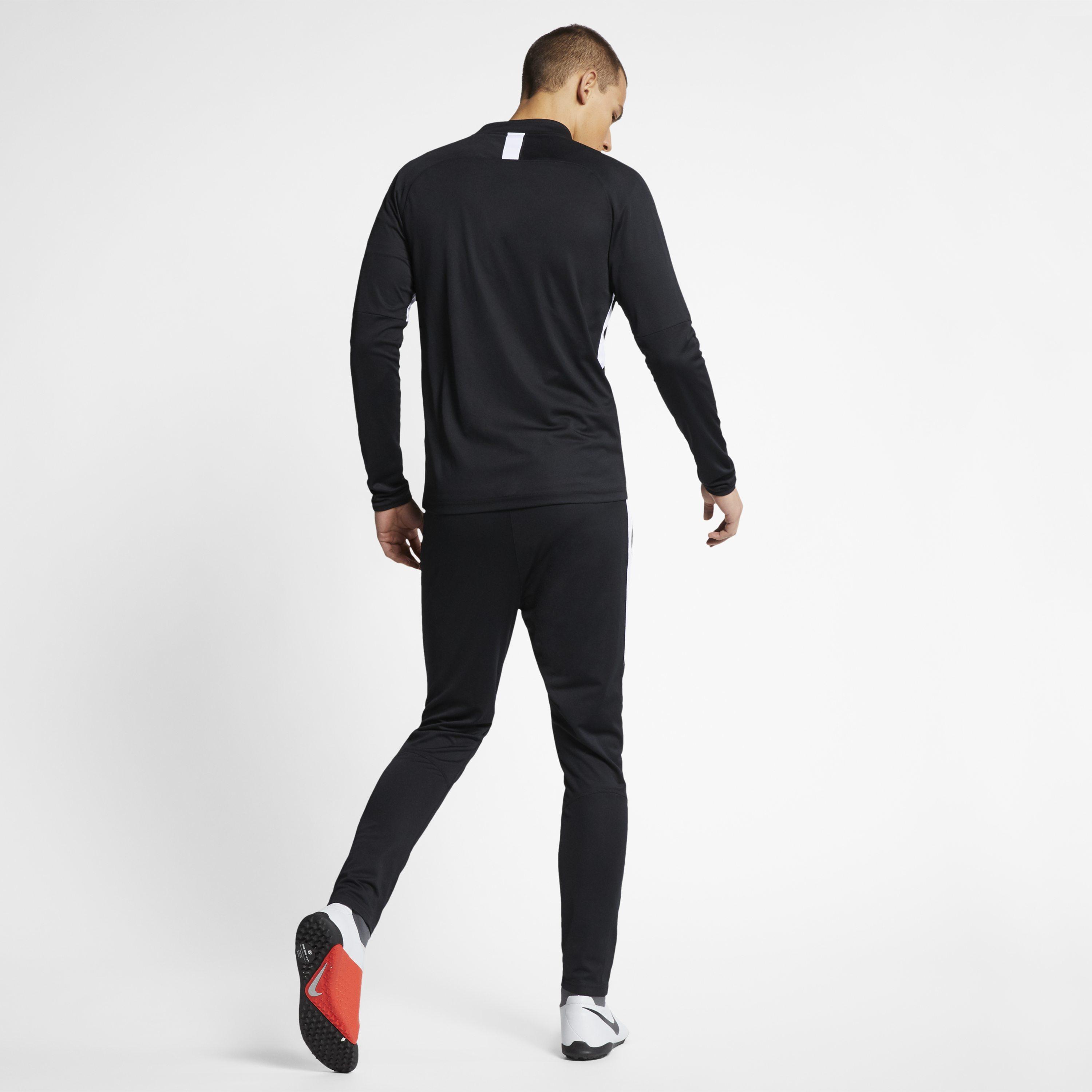 grey nike academy tracksuit