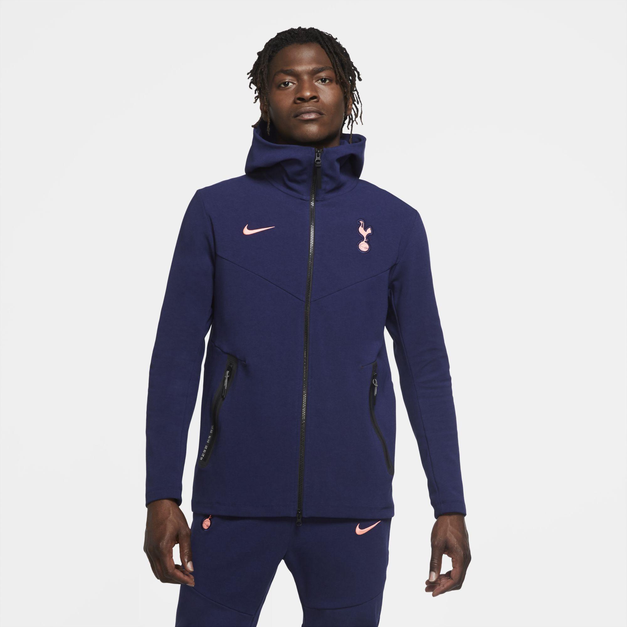 Nike Tottenham Hotspur Tech Pack Full-zip Hoodie Blue for Men | Lyst UK