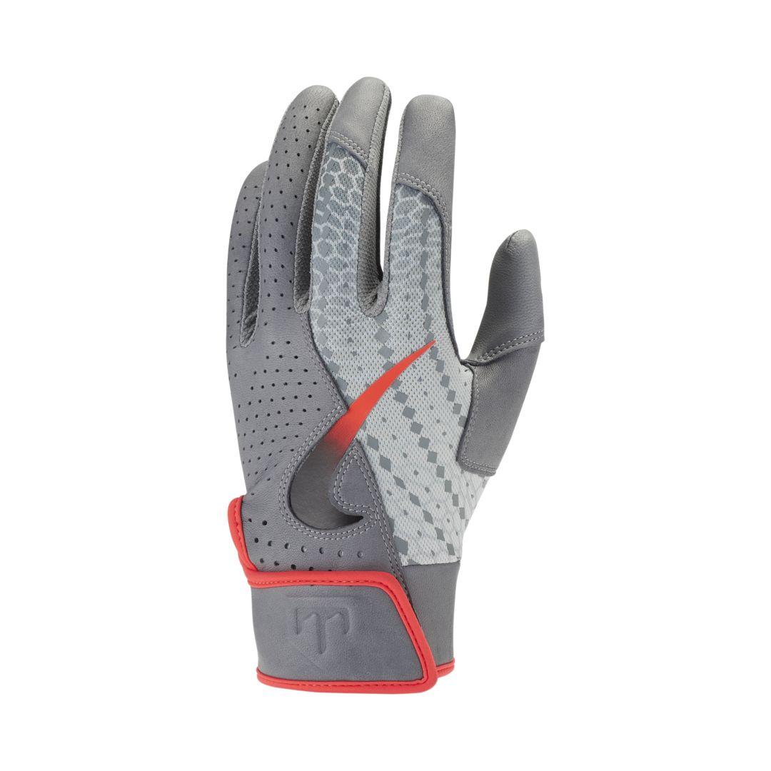 Nike Trout Elite 2.0 Baseball Batting Gloves in Gray for Men | Lyst